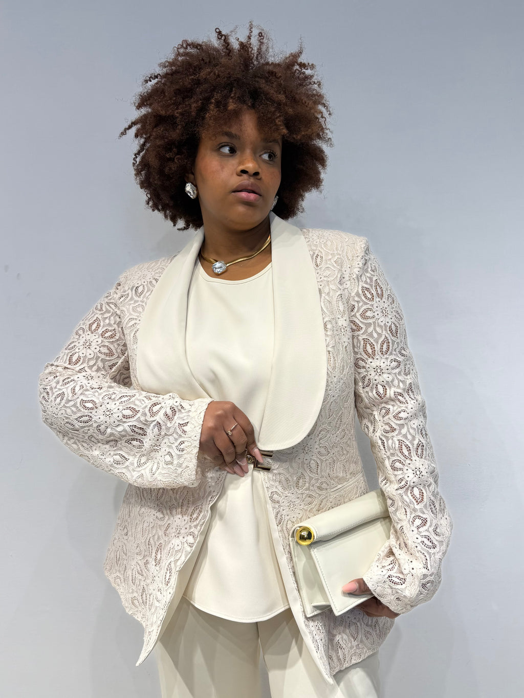 Tailleur Macramè 3 pezzi