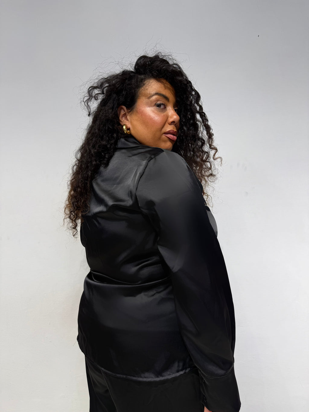 Coordinato Satin Nero
