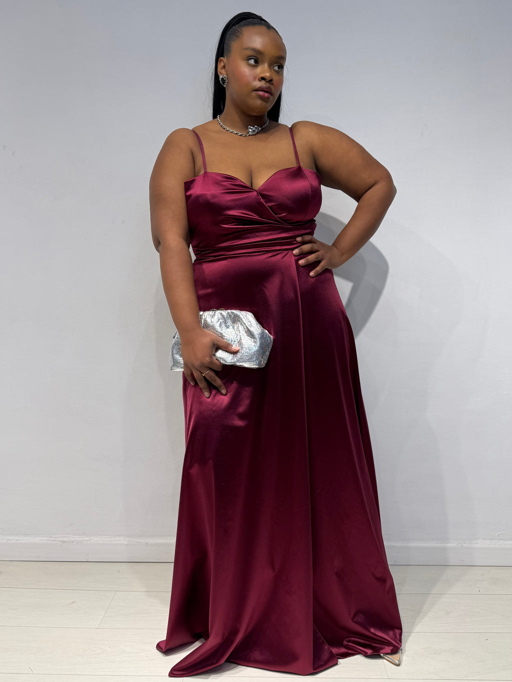 Abito Janet Bordeaux