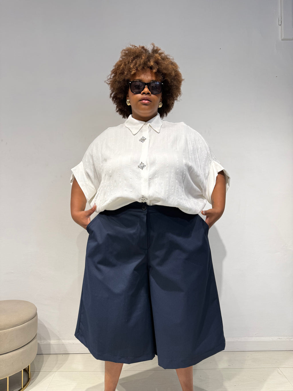 Camicia Gioiello Bianca