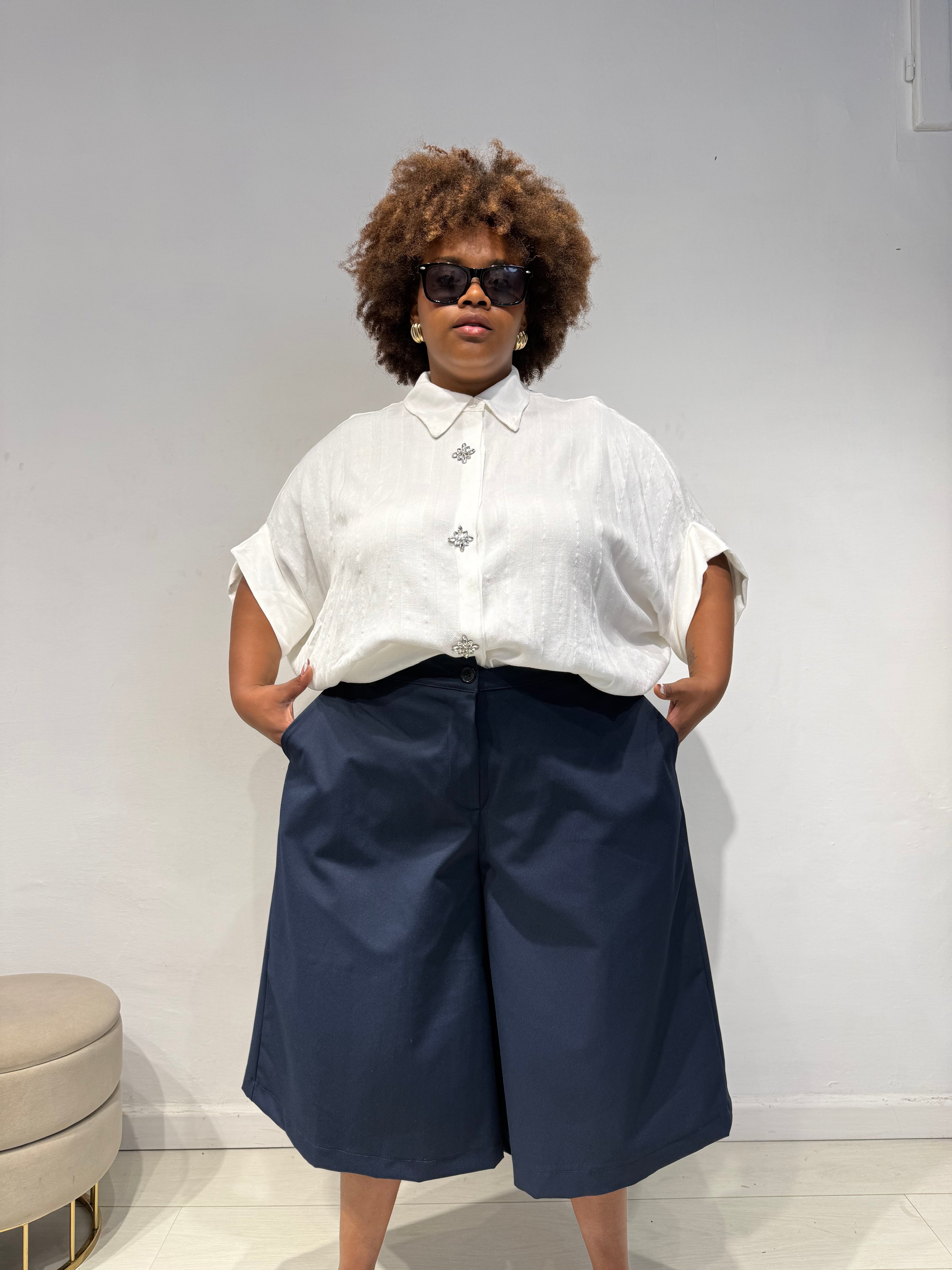 Camicia Gioiello Bianca