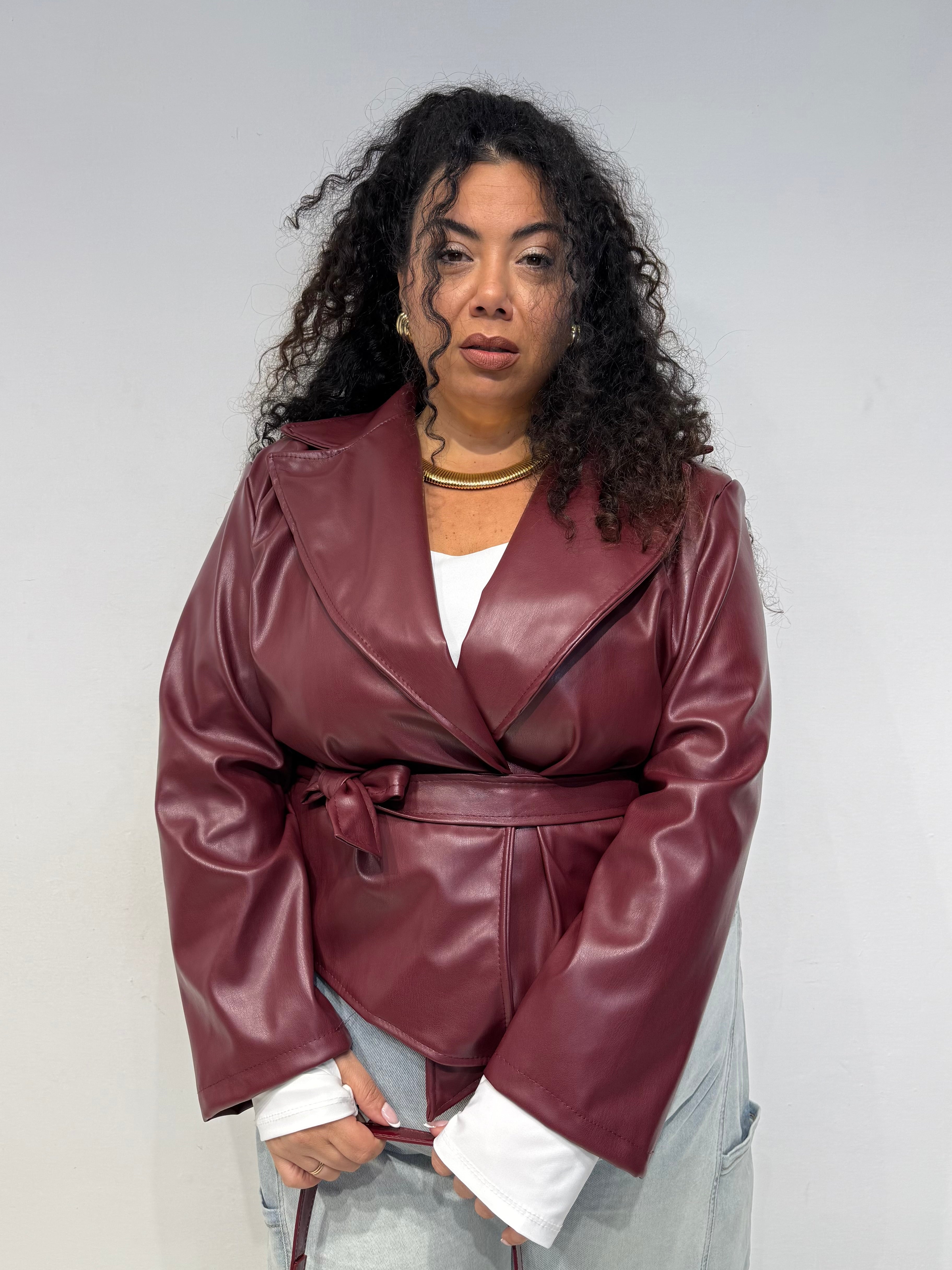Trench Dea Bordeaux