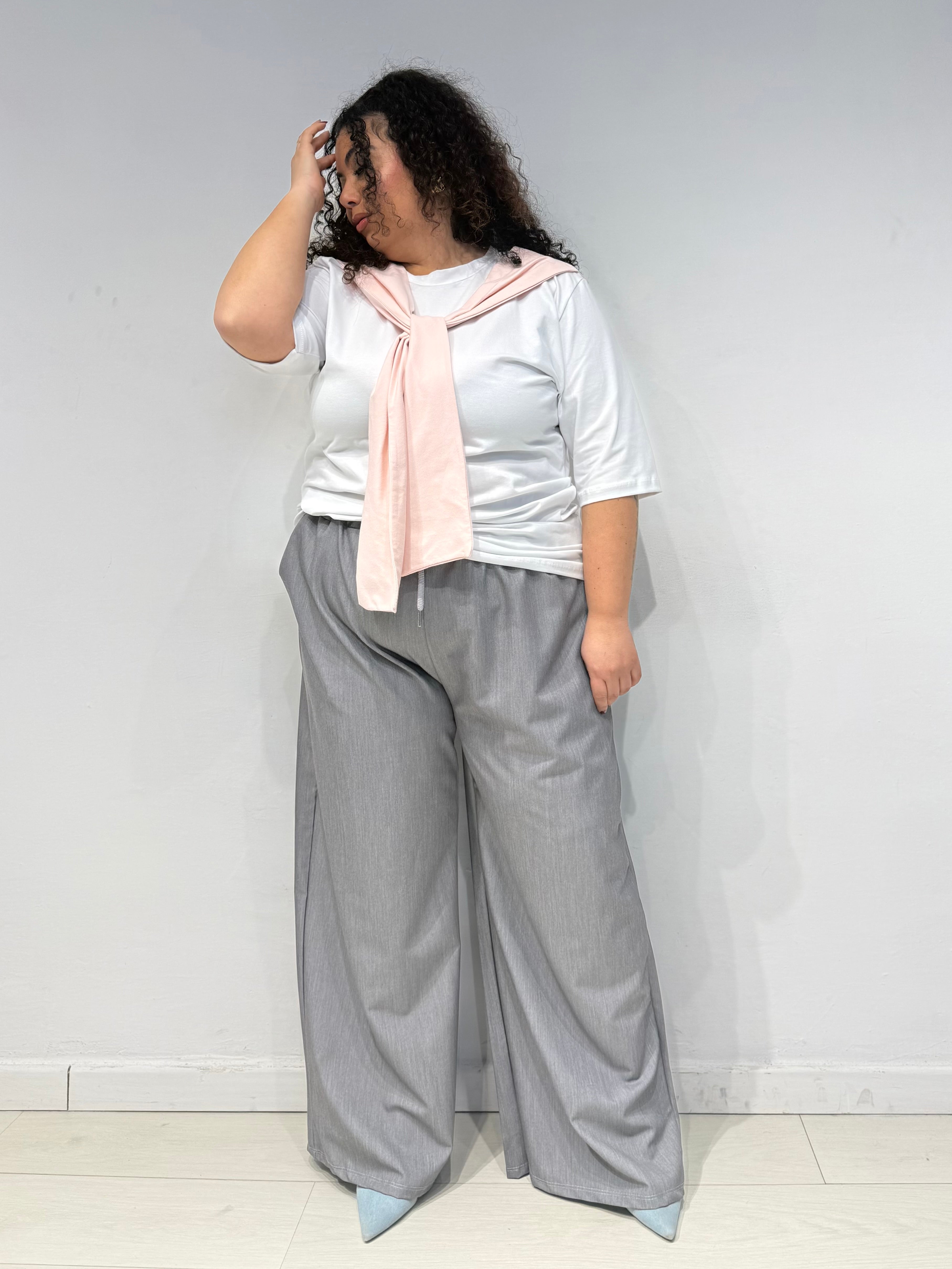 Pantaloni Comfy Grigio