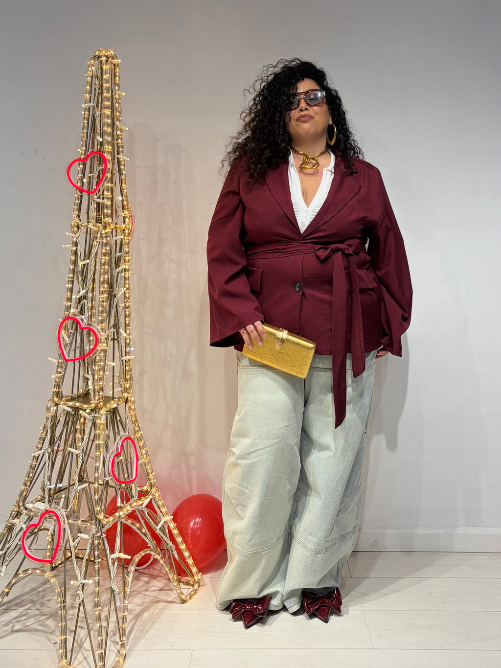 Giacca Selene Bordeaux