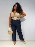 Pantaloni Giovanna Blu