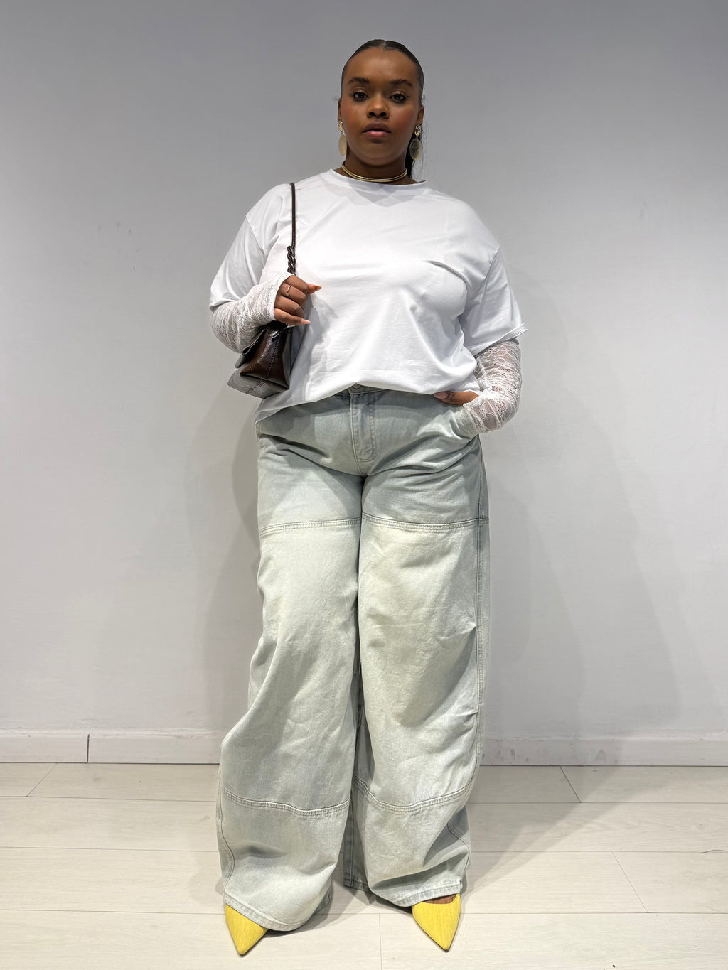 Maglia Macramè Bianca