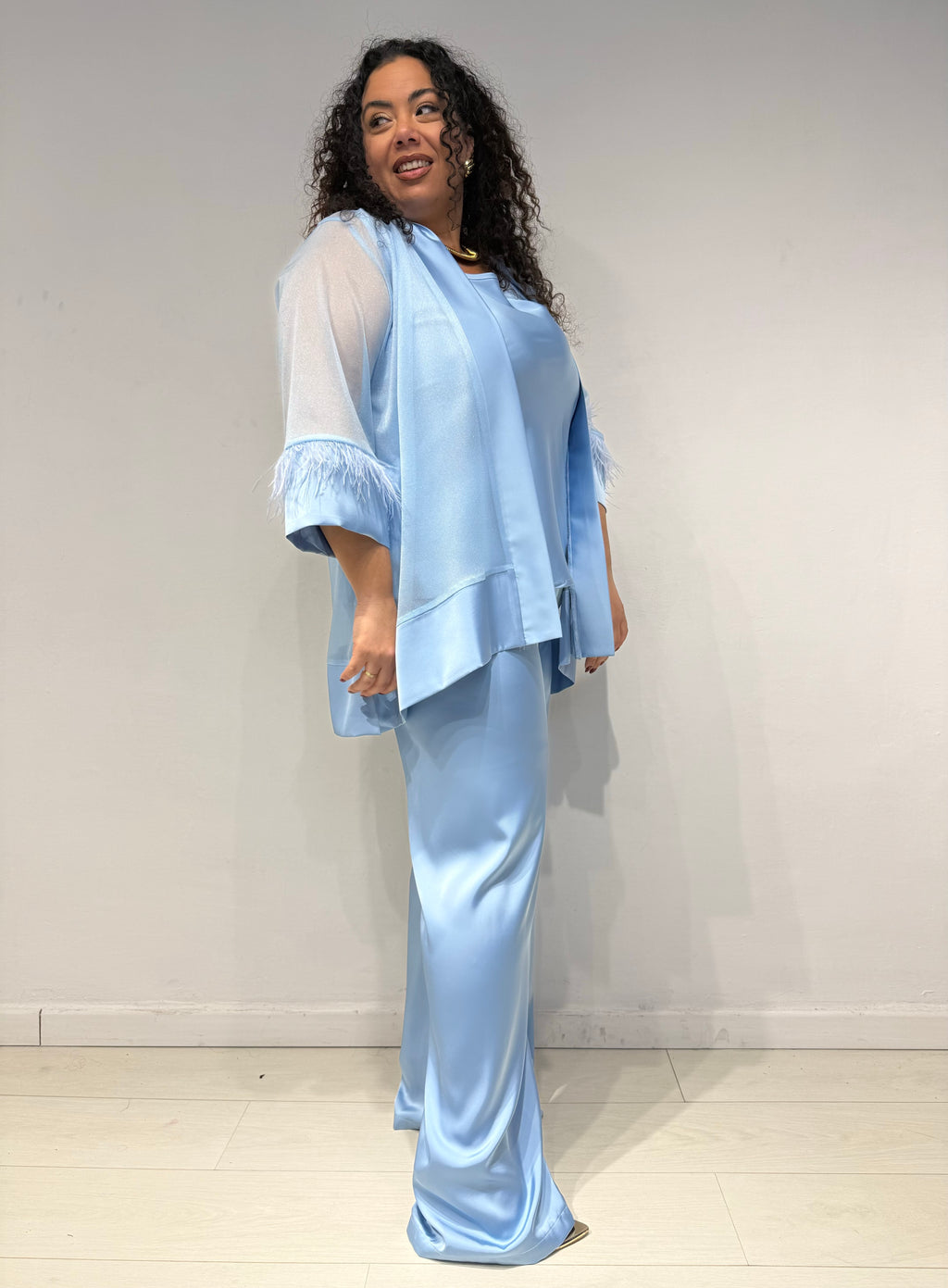 Coordinato Chic Celeste