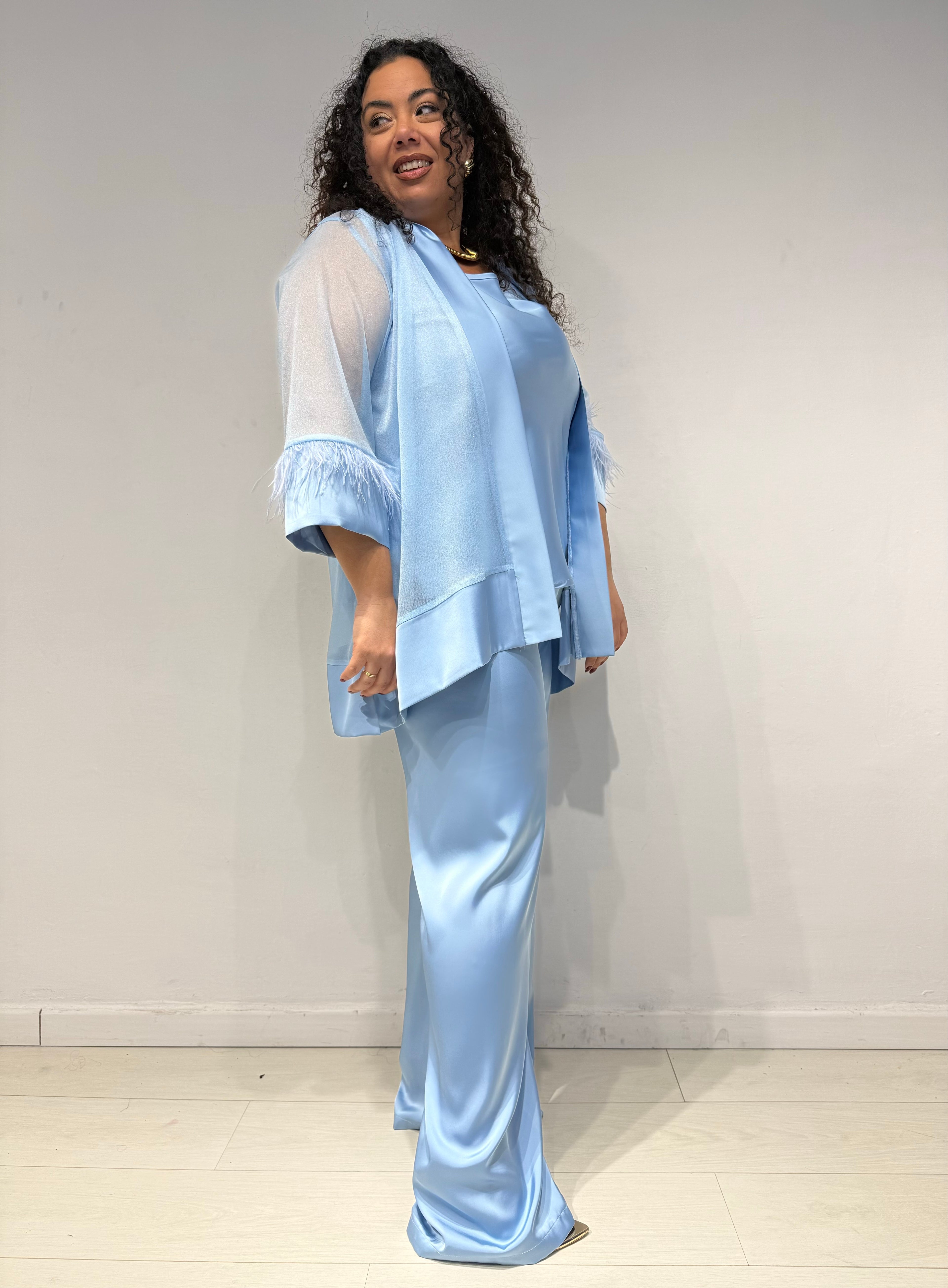 Coordinato Chic Celeste