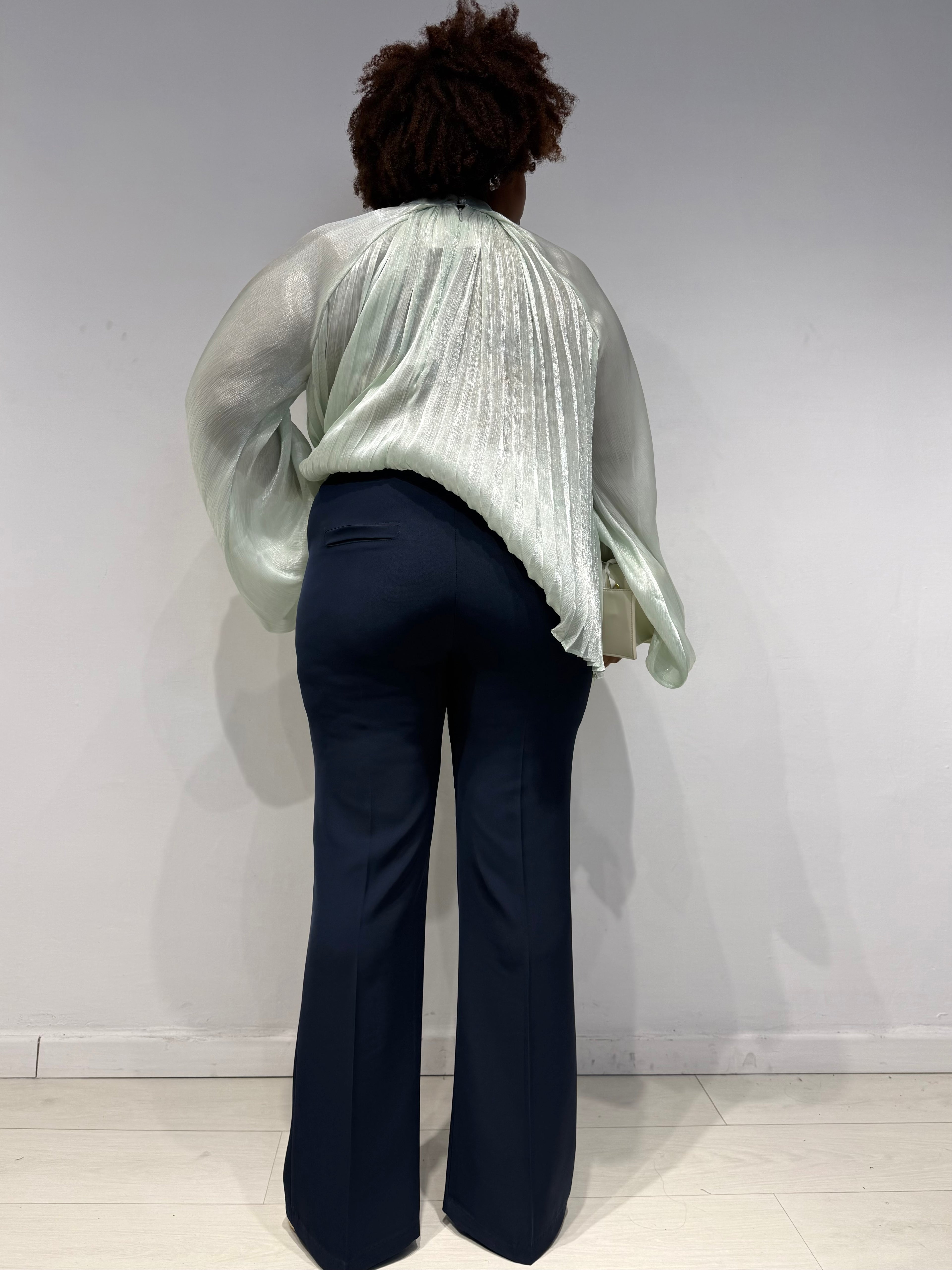 Pantaloni Kady Zampa Blu