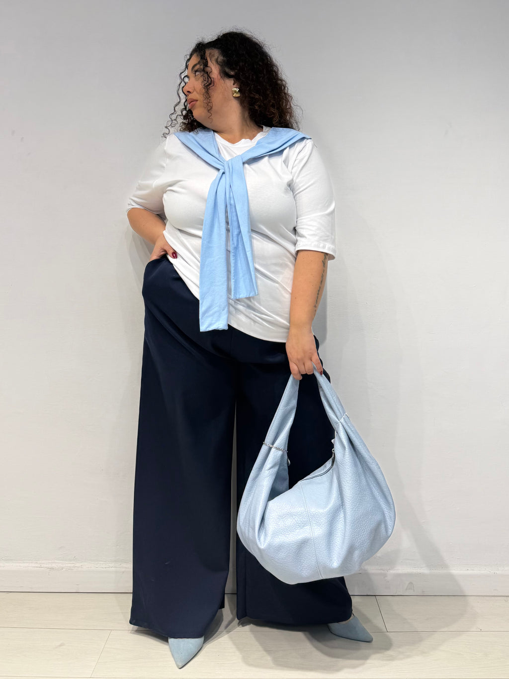 Pantaloni Comfy Blu