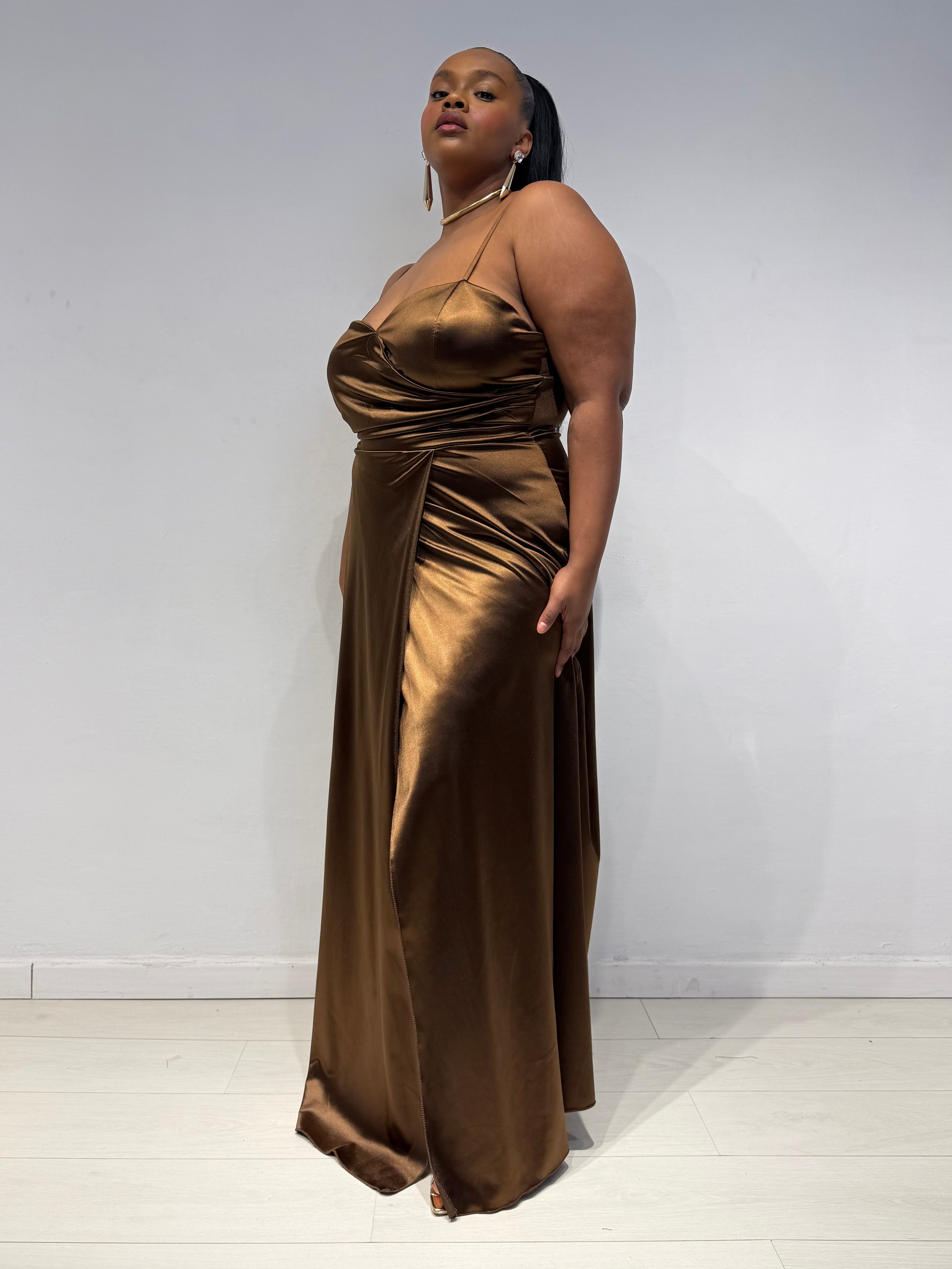 Abito Janet Bronzo