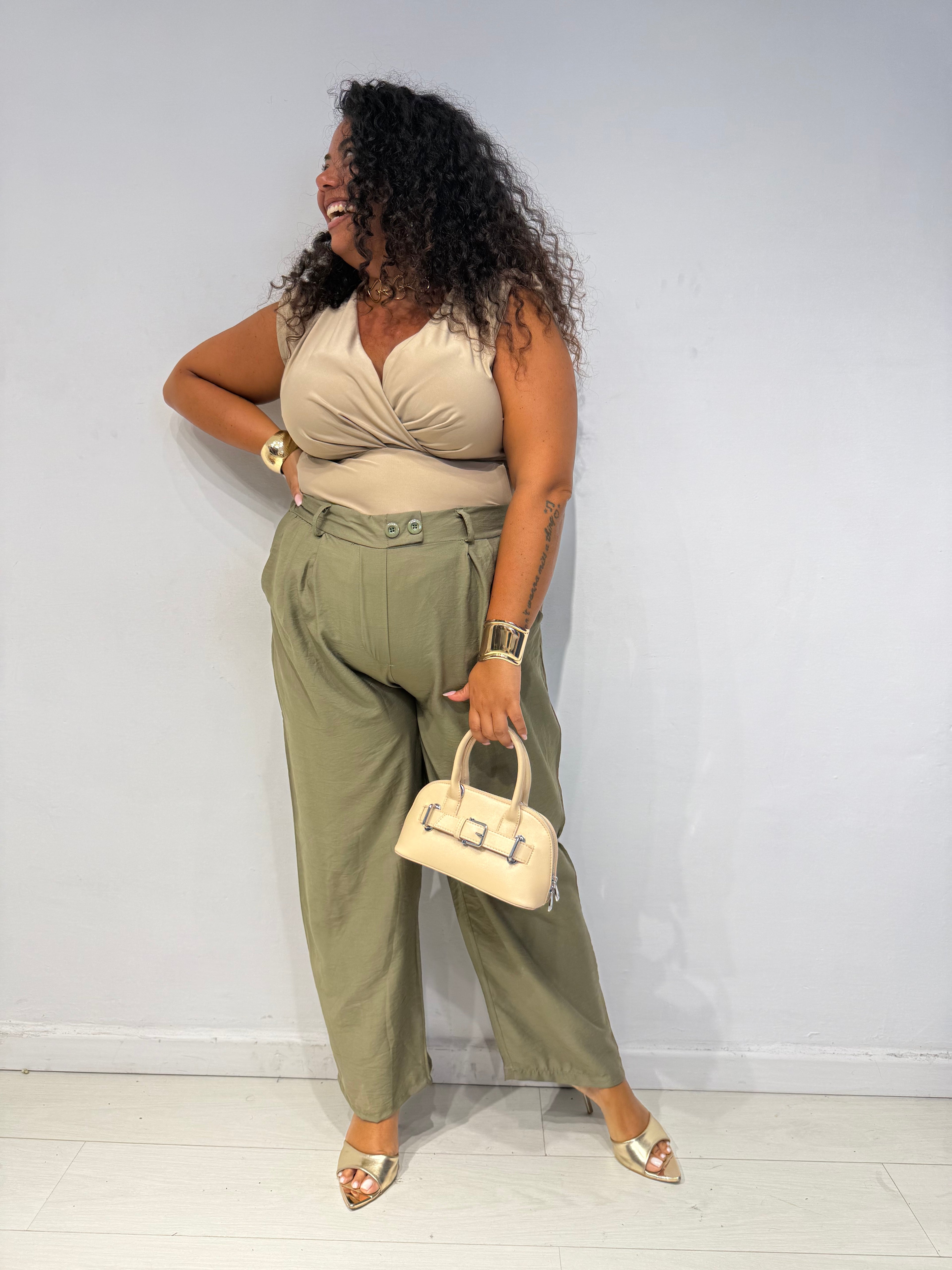 Pantaloni Giovanna Verde