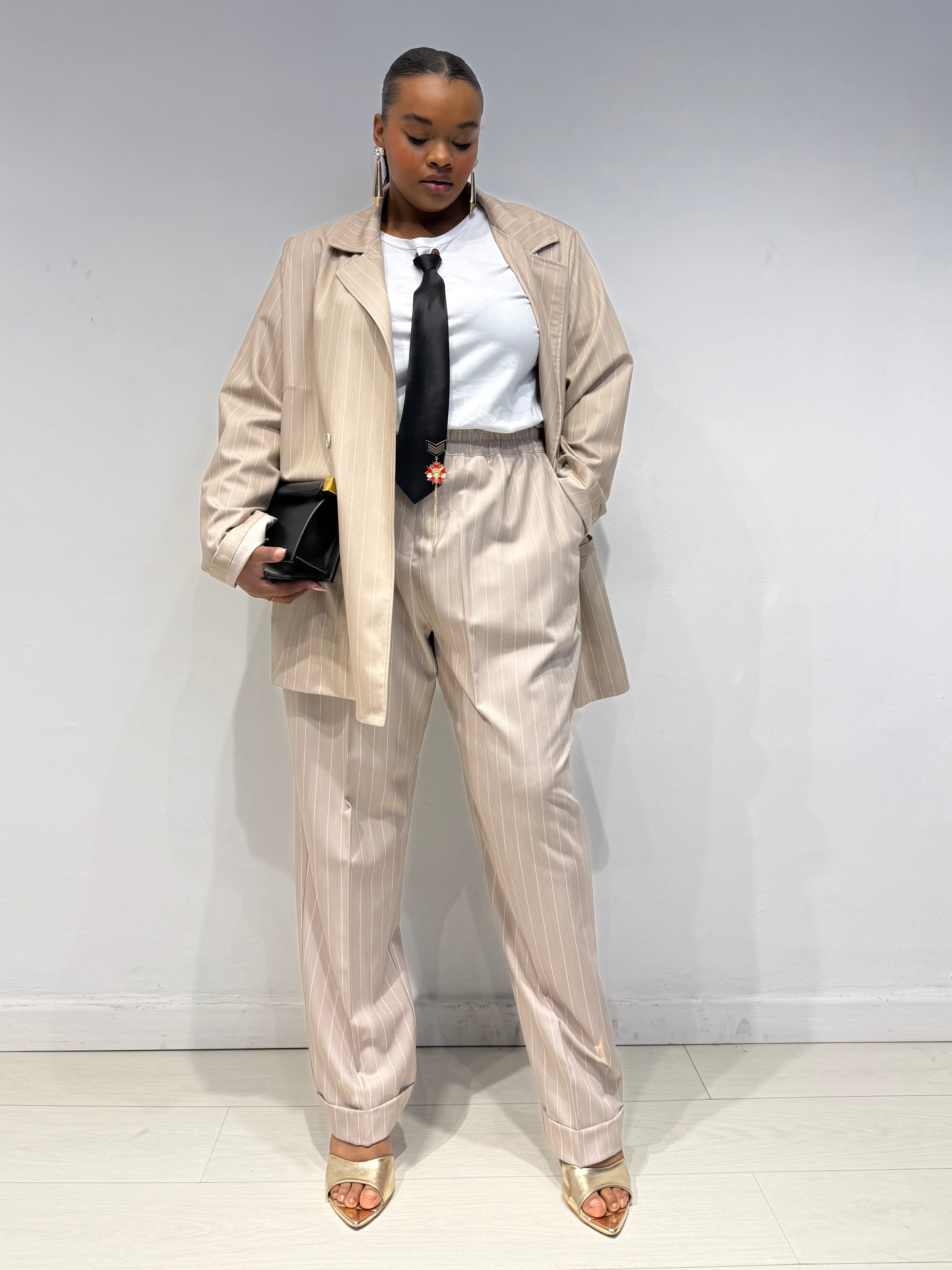 Tailleur Sex & City Beige