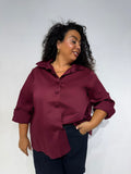 Camicia Buttons Bordeaux