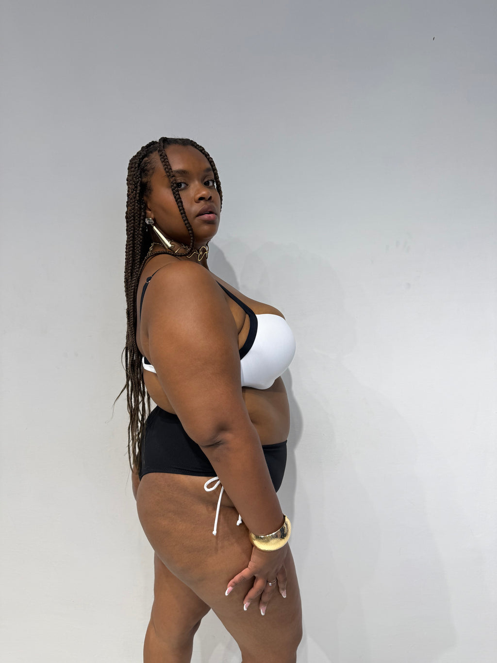 Bikini Sun Bianco/Nero