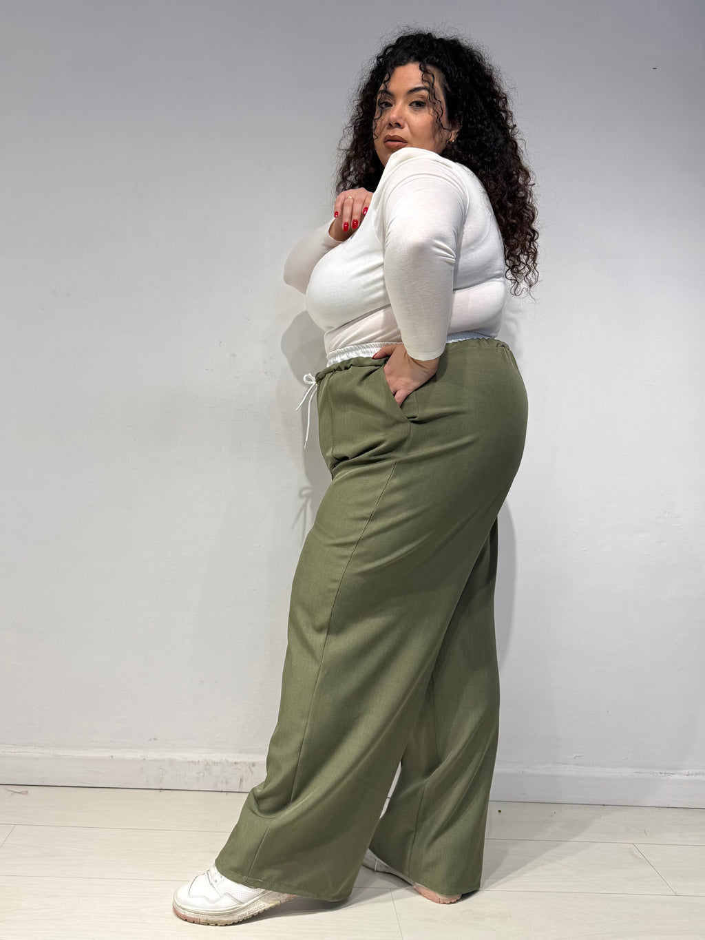 Pantaloni New Design Verdi