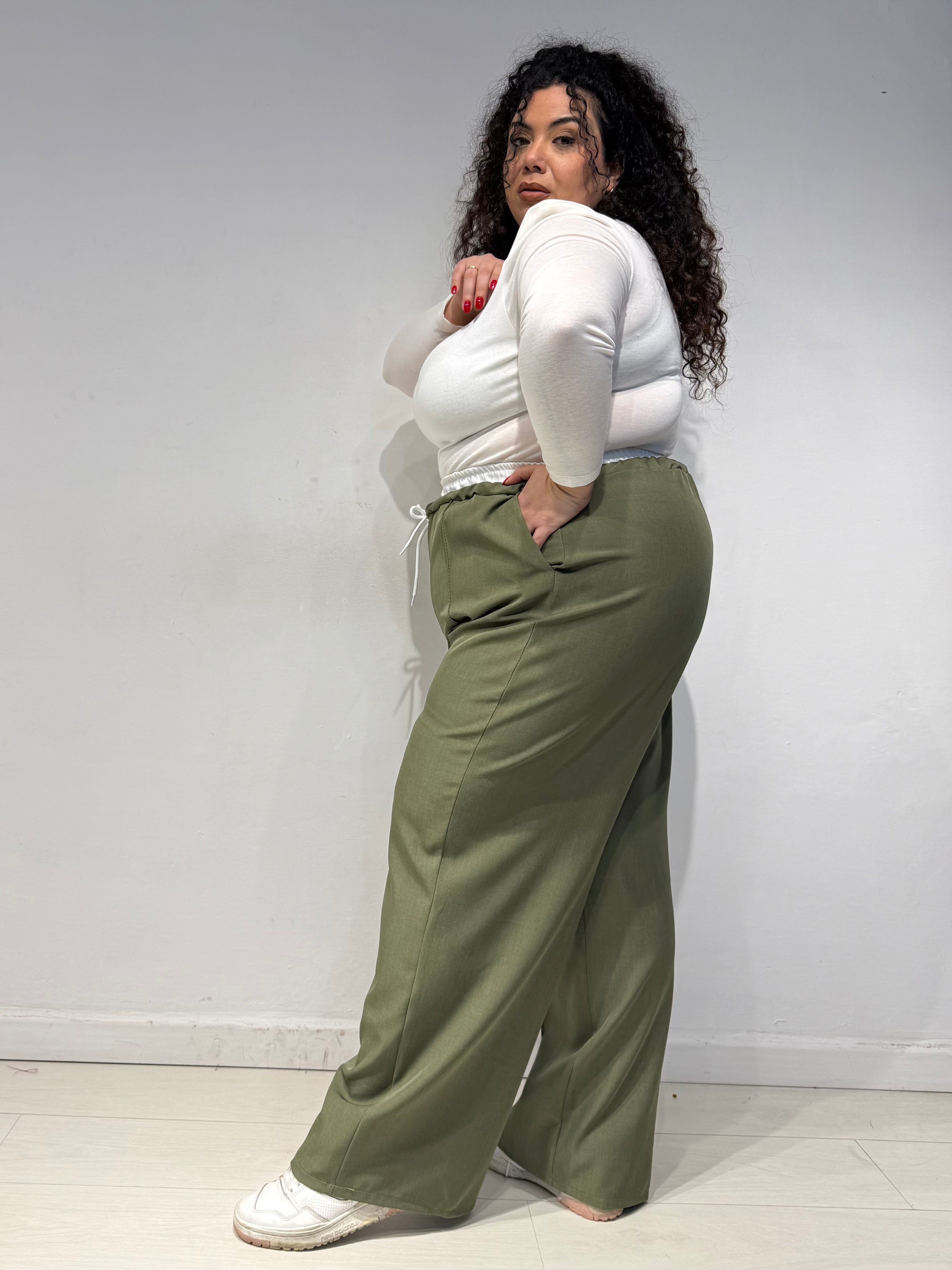 Pantaloni New Design Verdi