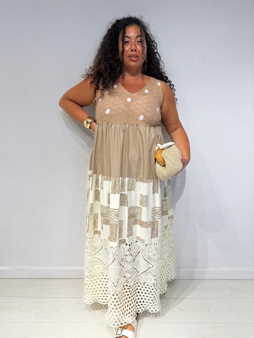 Abito Olimpia Beige
