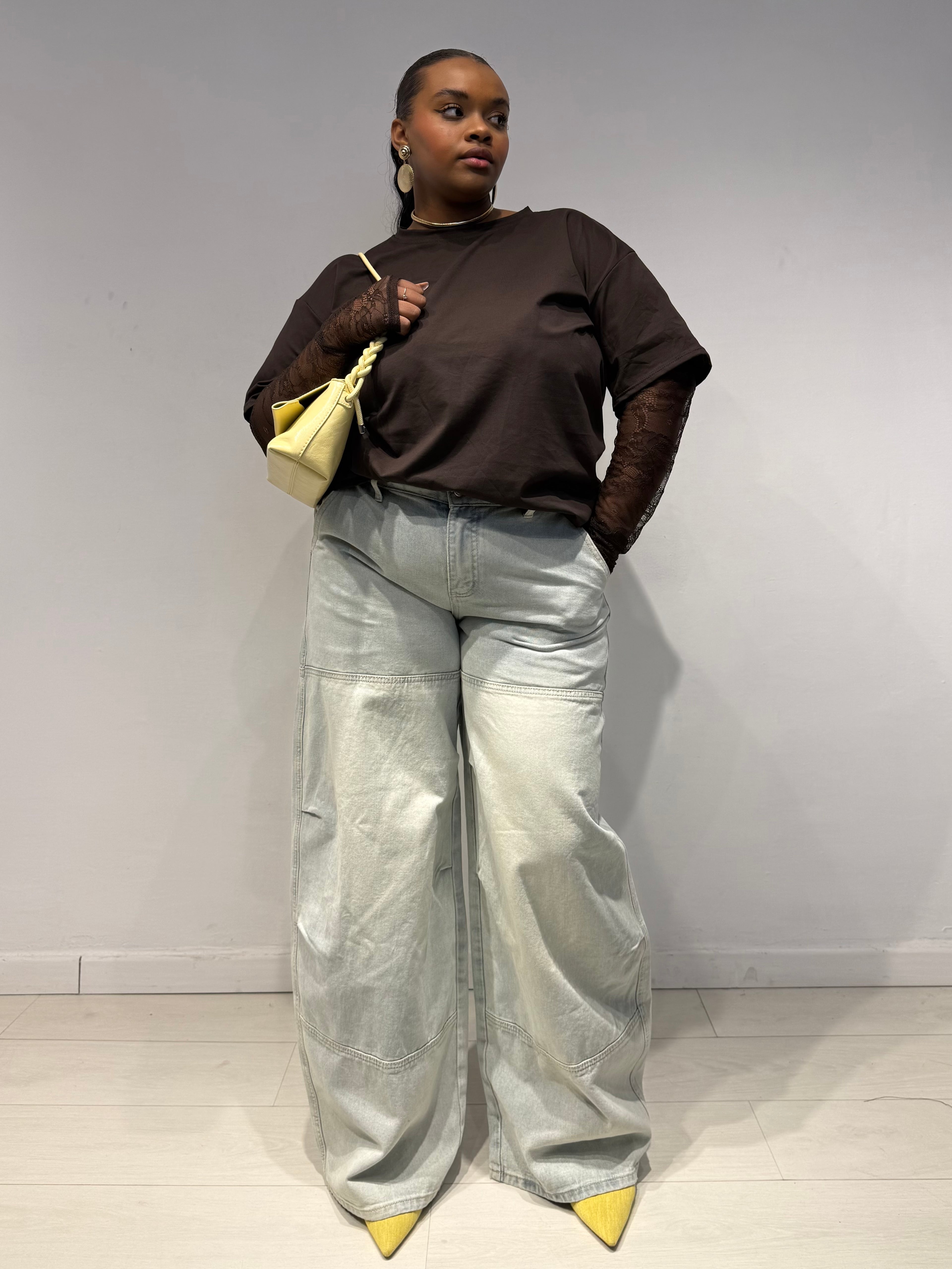 Maglia Macramè Testa Di Moro