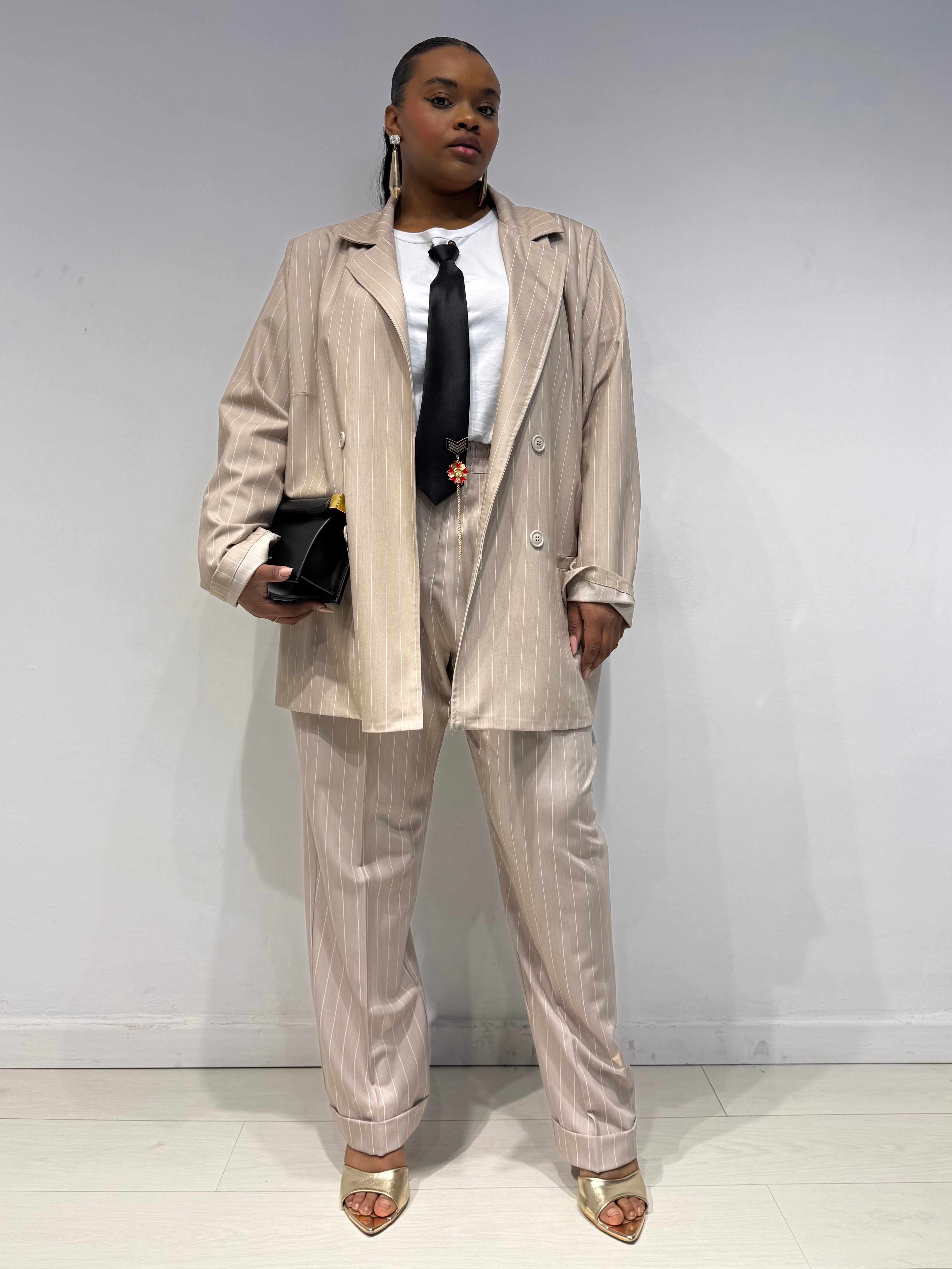 Tailleur Sex & City Beige