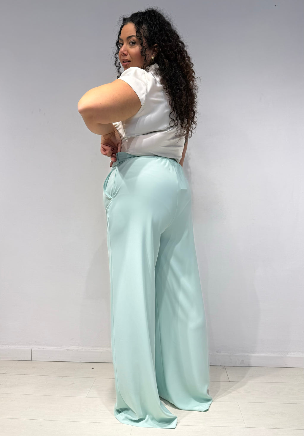 Pantaloni Elisabet Verde