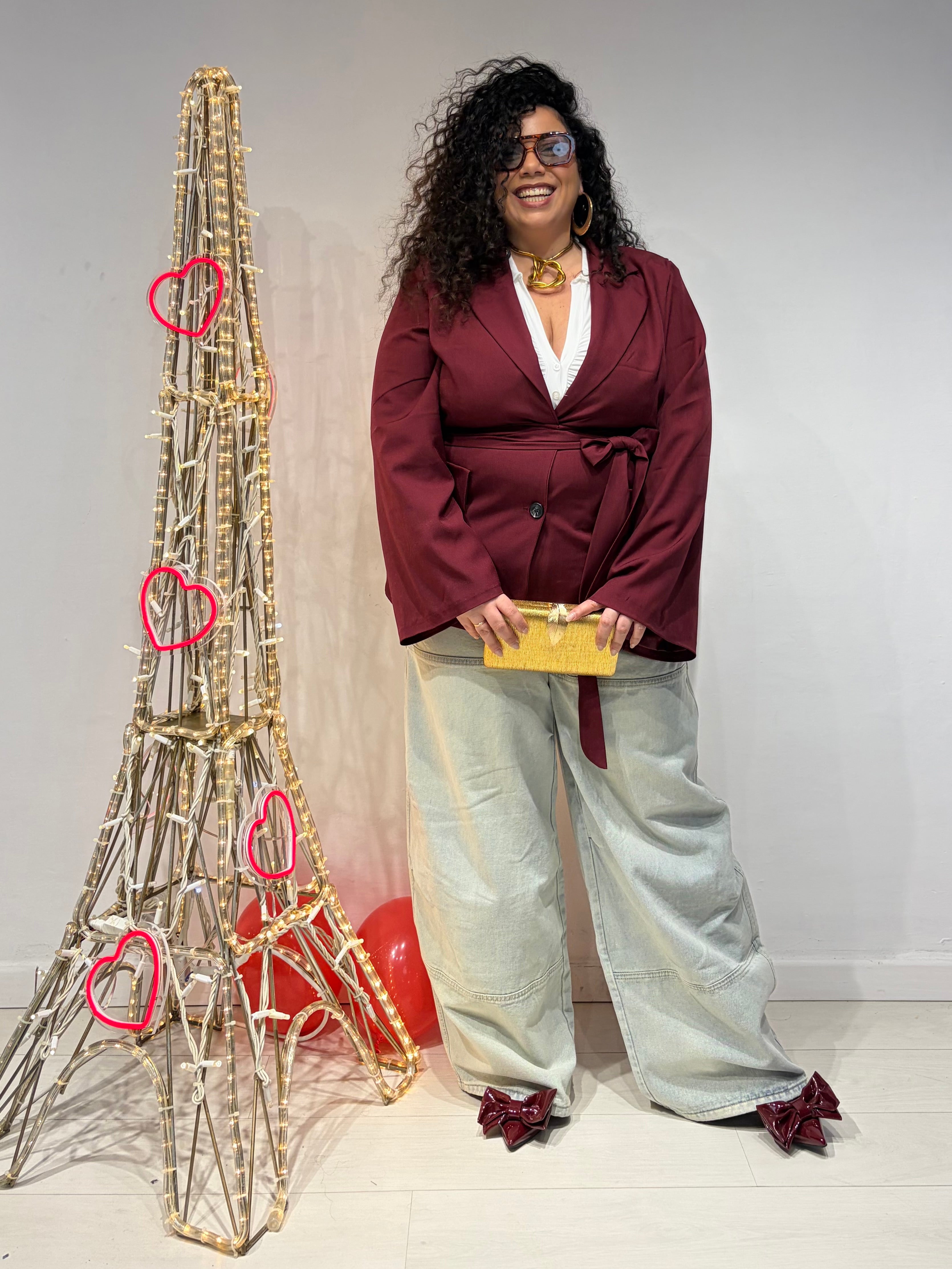 Giacca Selene Bordeaux