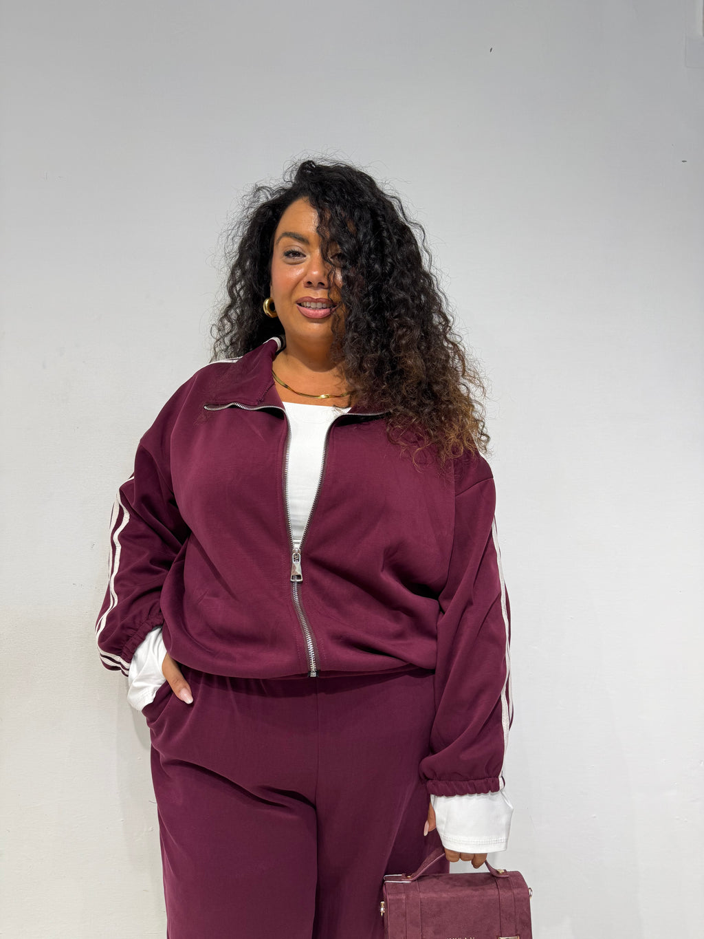 Tuta Zoe Bordeaux