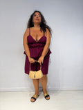Coordinato Borchie Bordeaux