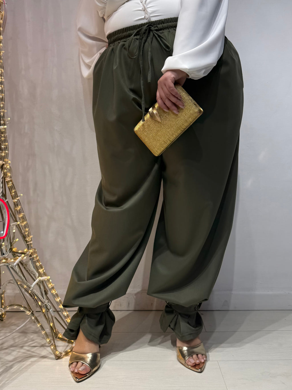 Pantaloni Candy Verdi