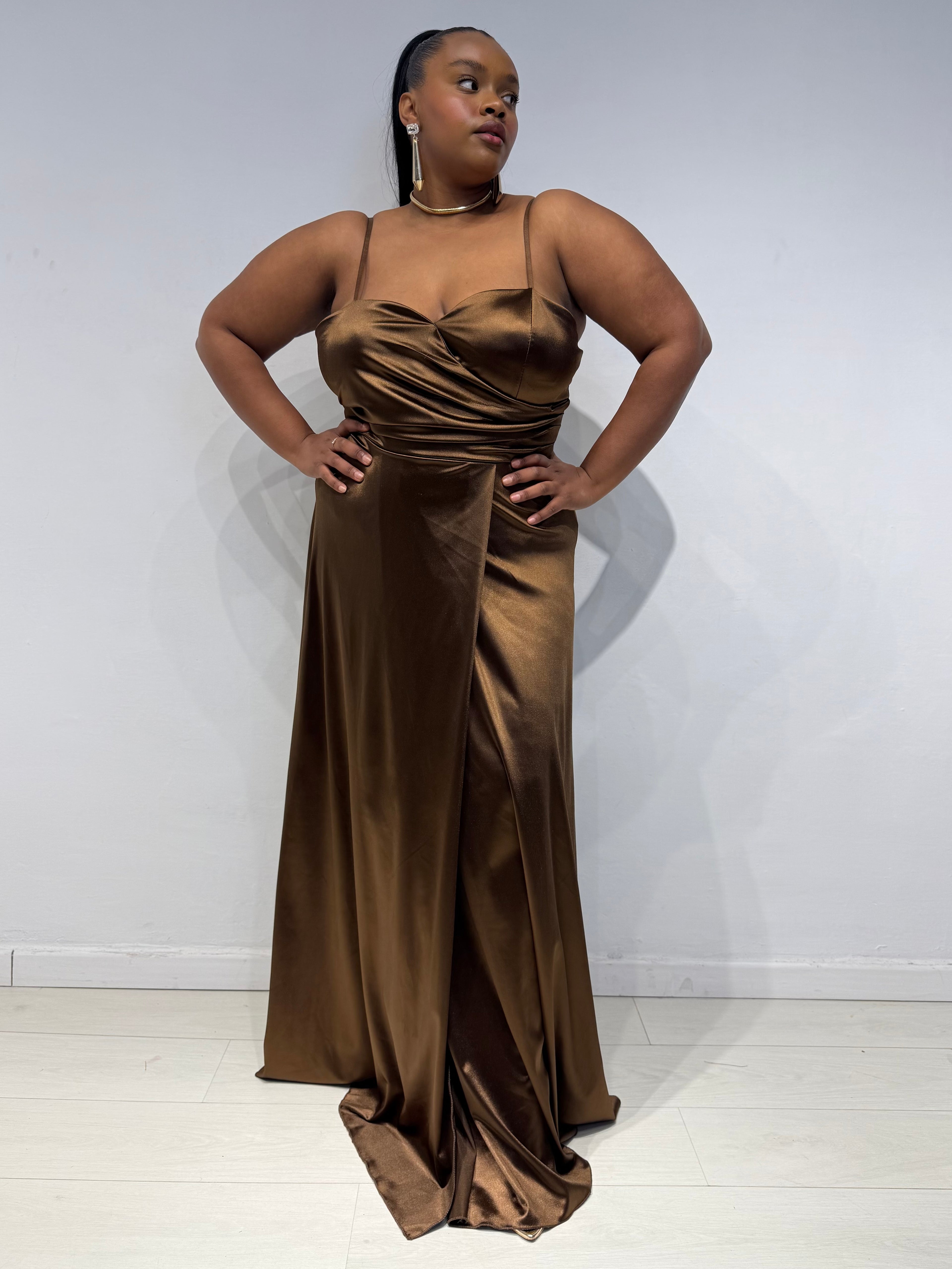 Abito Janet Bronzo