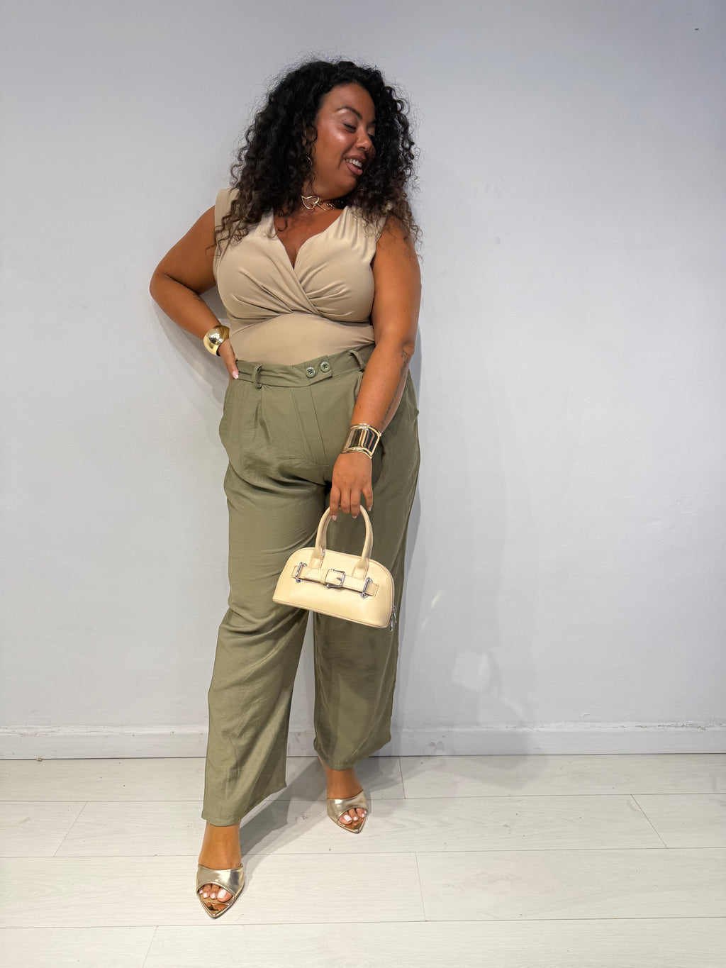 Pantaloni Giovanna Verde