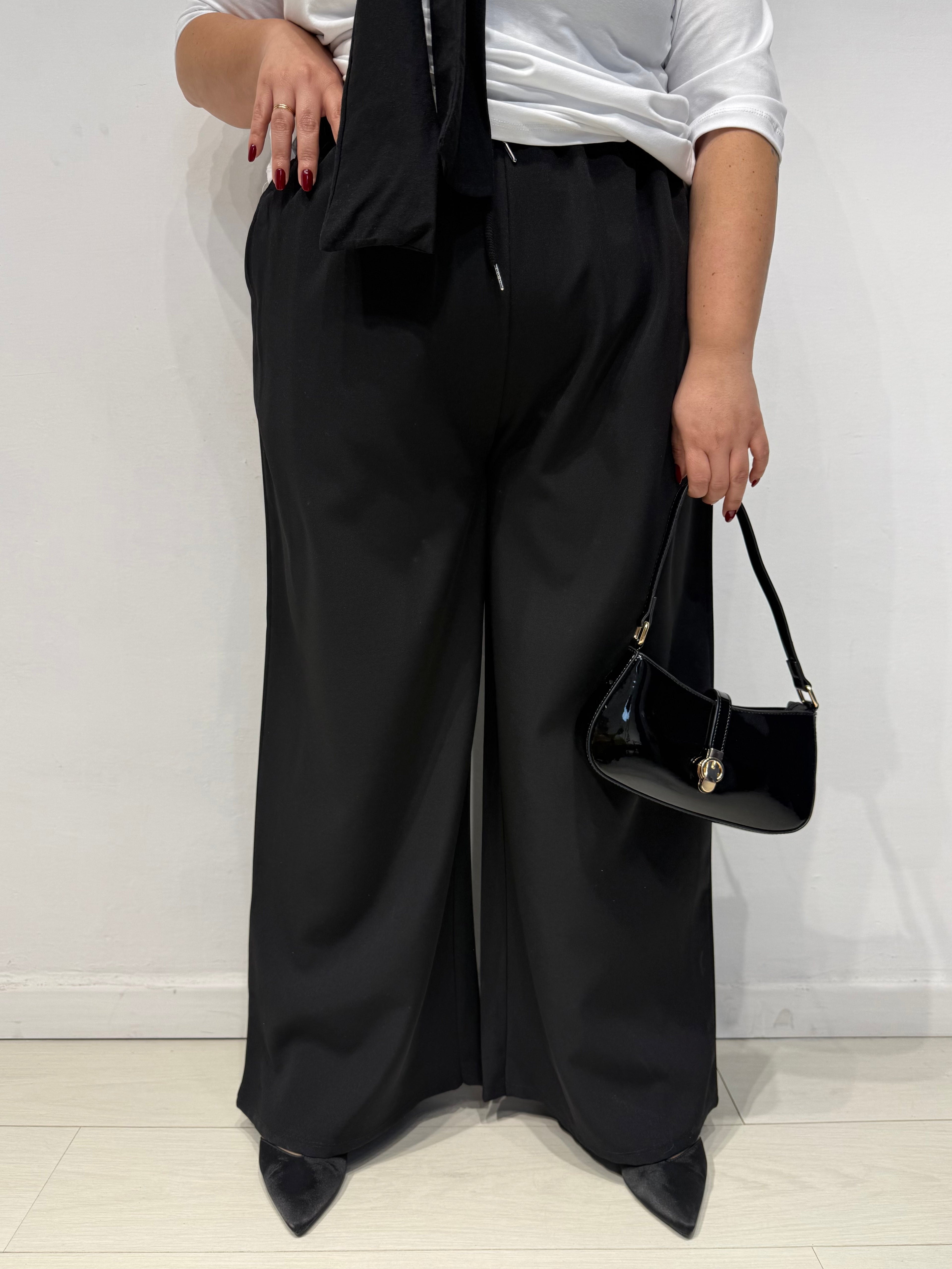 Pantaloni Comfy Nero