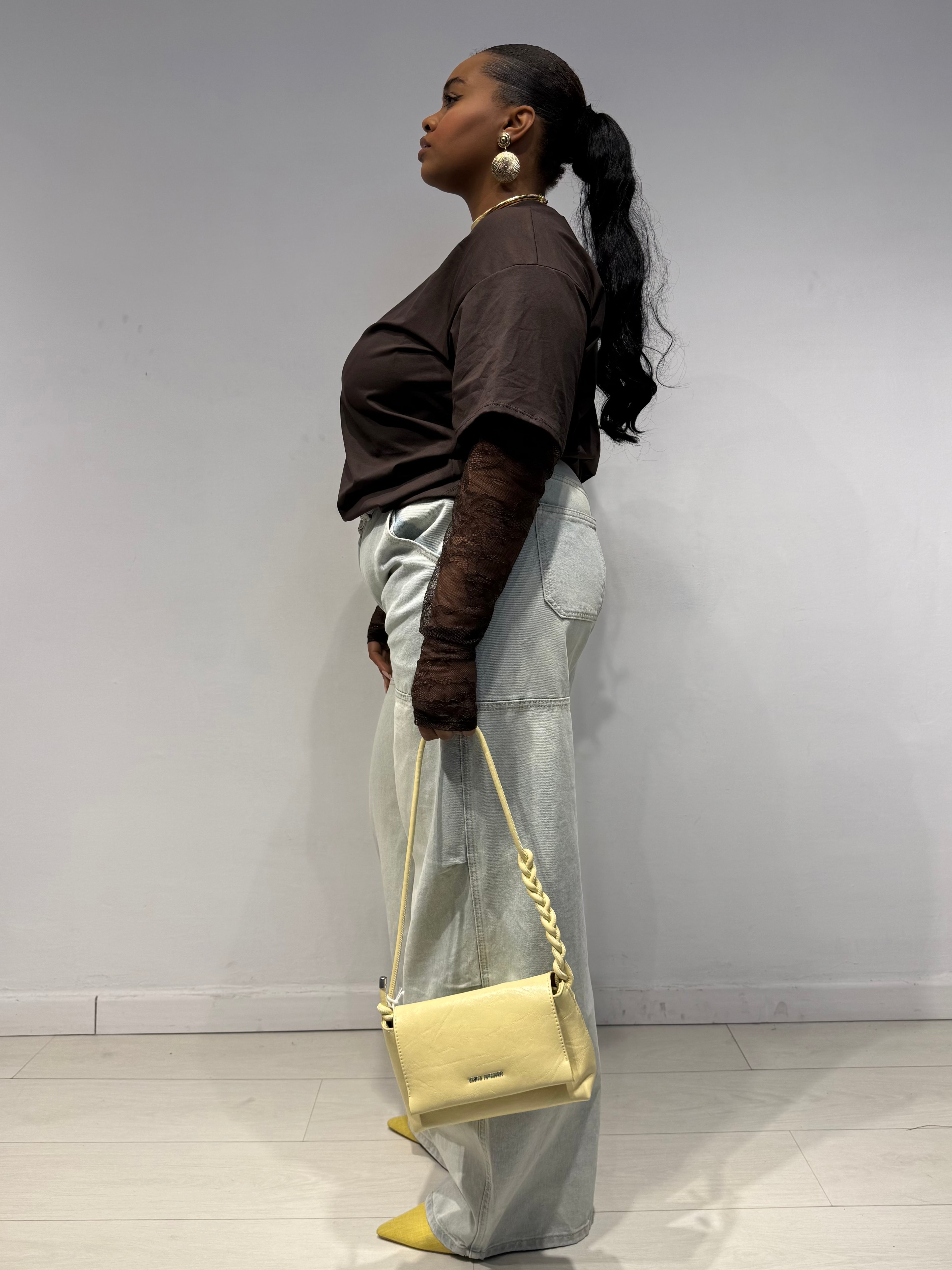 Maglia Macramè Testa Di Moro