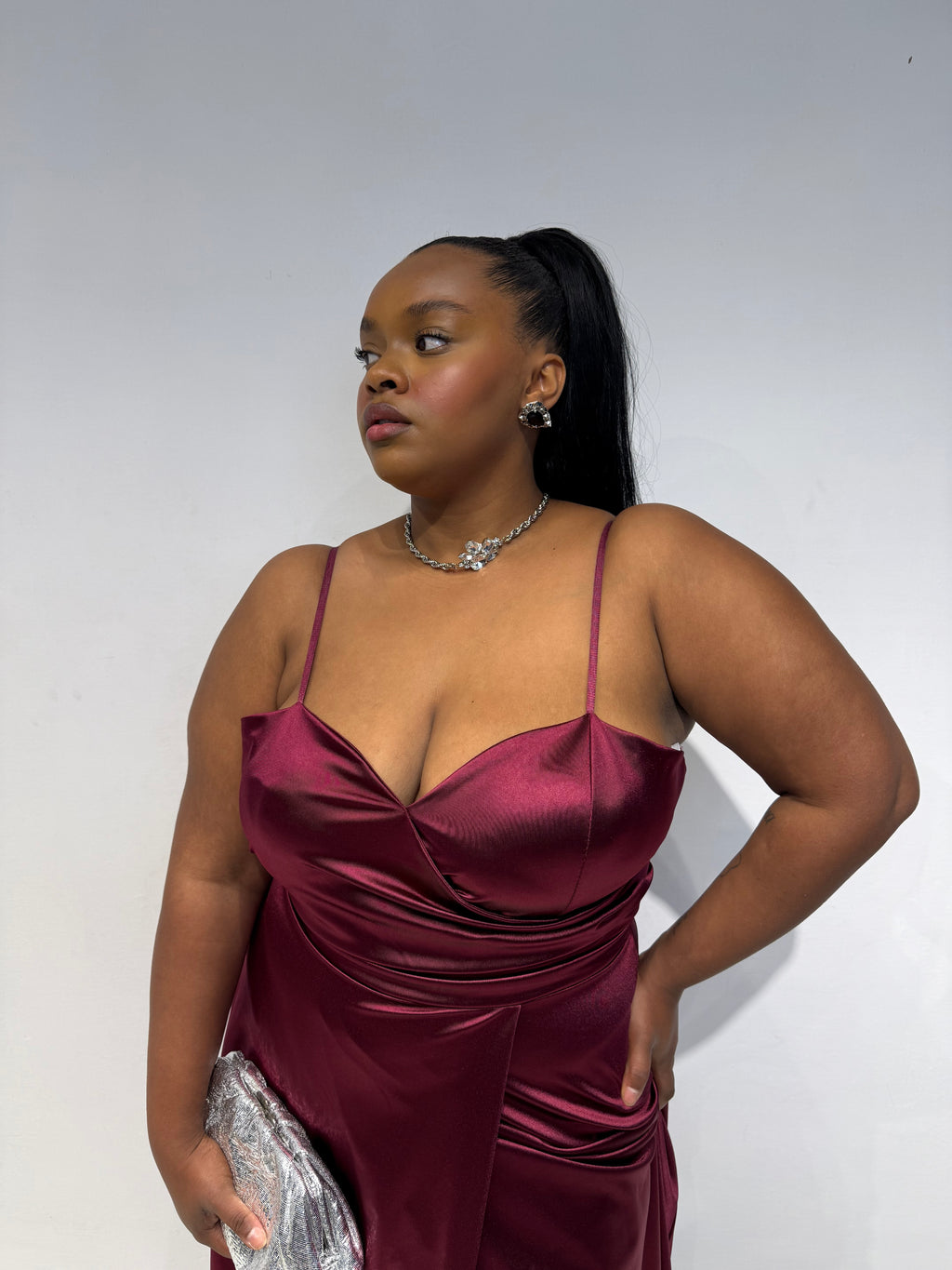 Abito Janet Bordeaux