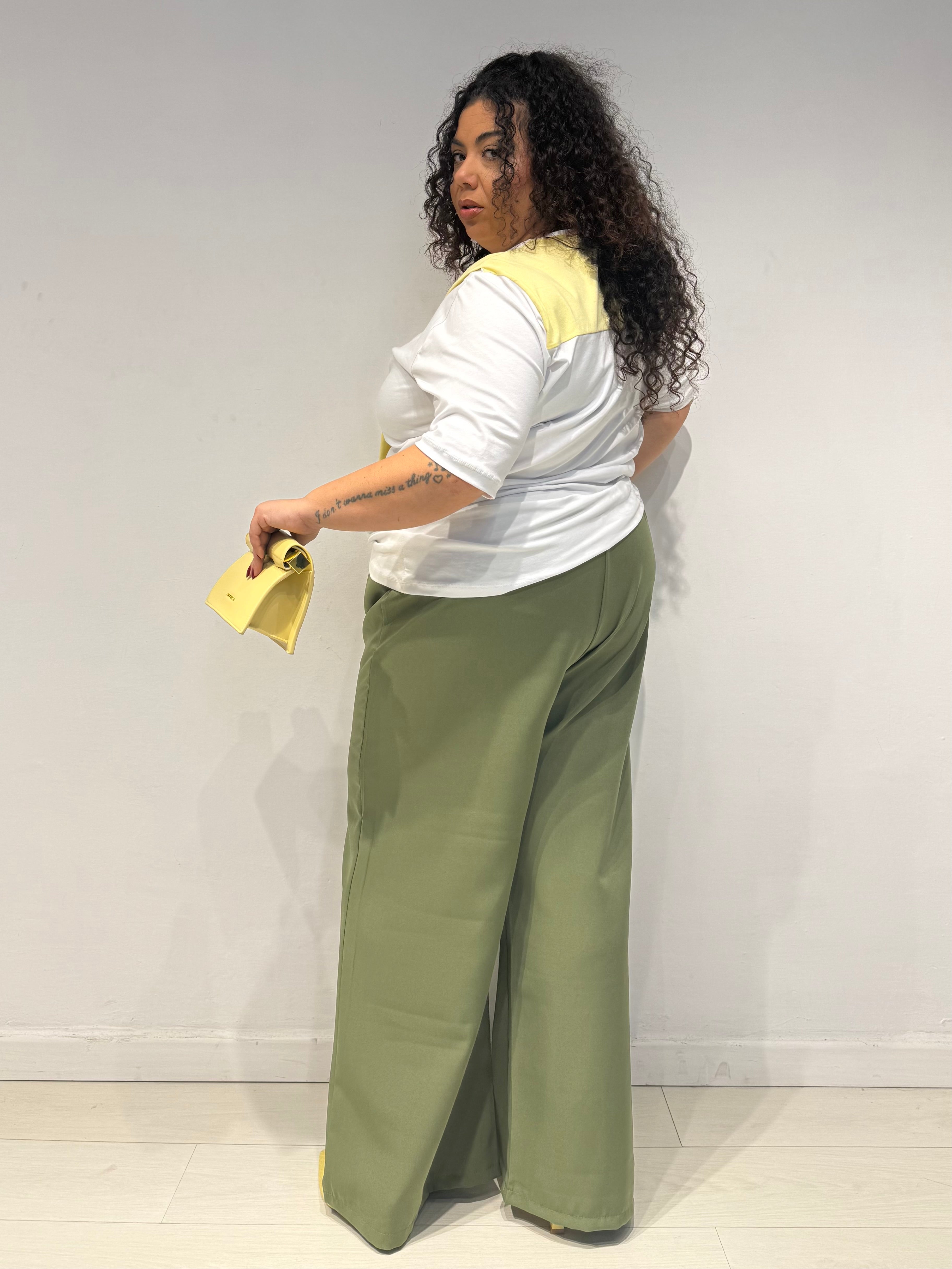 Pantaloni Comfy Verde