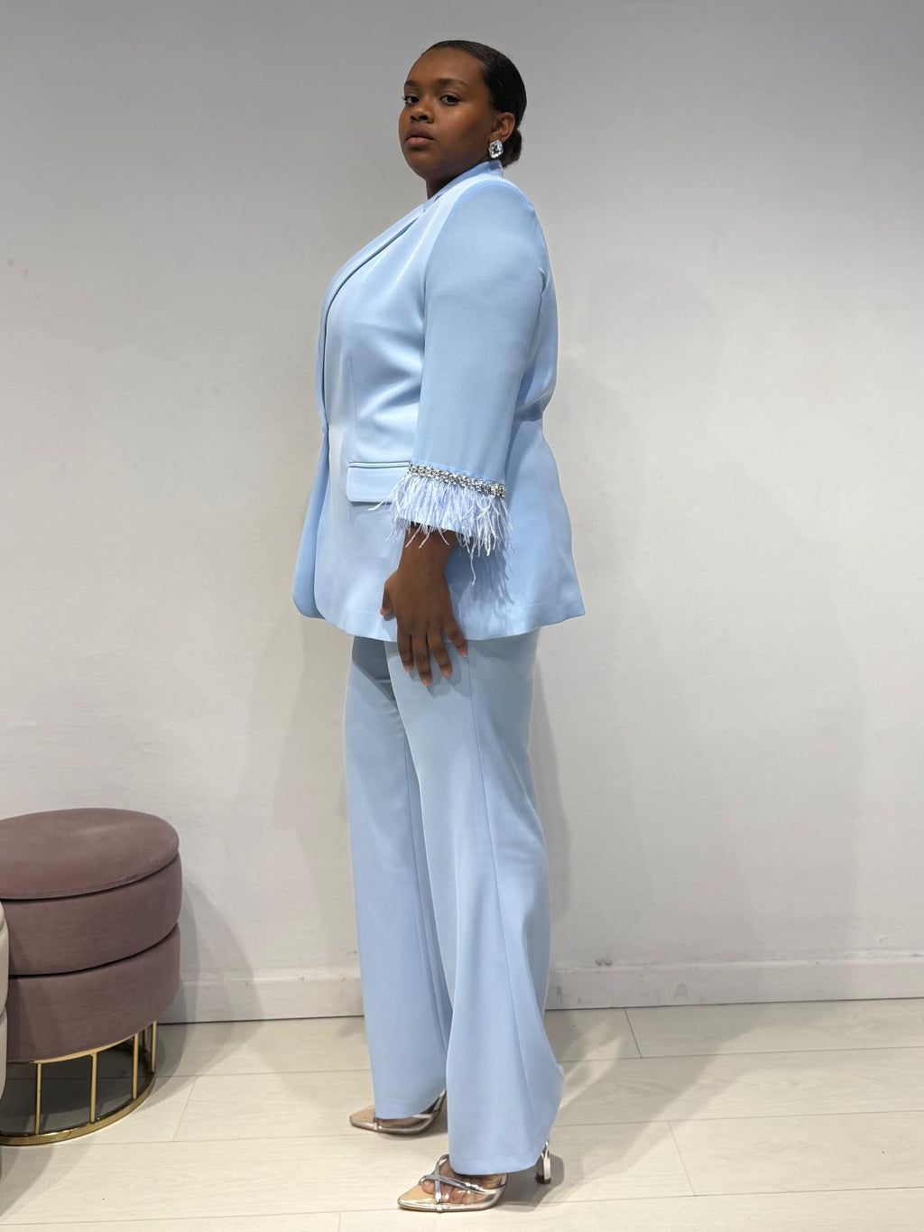 Tailleur Vicky Celeste