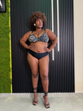Bikini Pailettes Nero