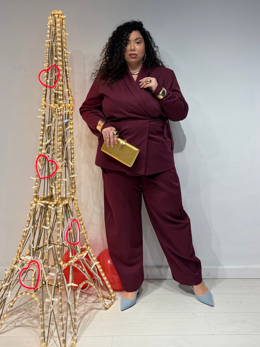 Coordinato Zoe Bordeaux