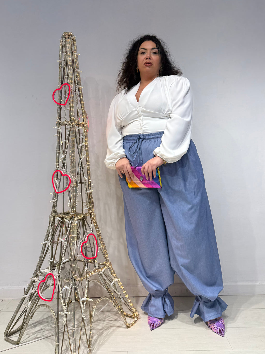 Pantaloni Candy Carta Da Zucchero