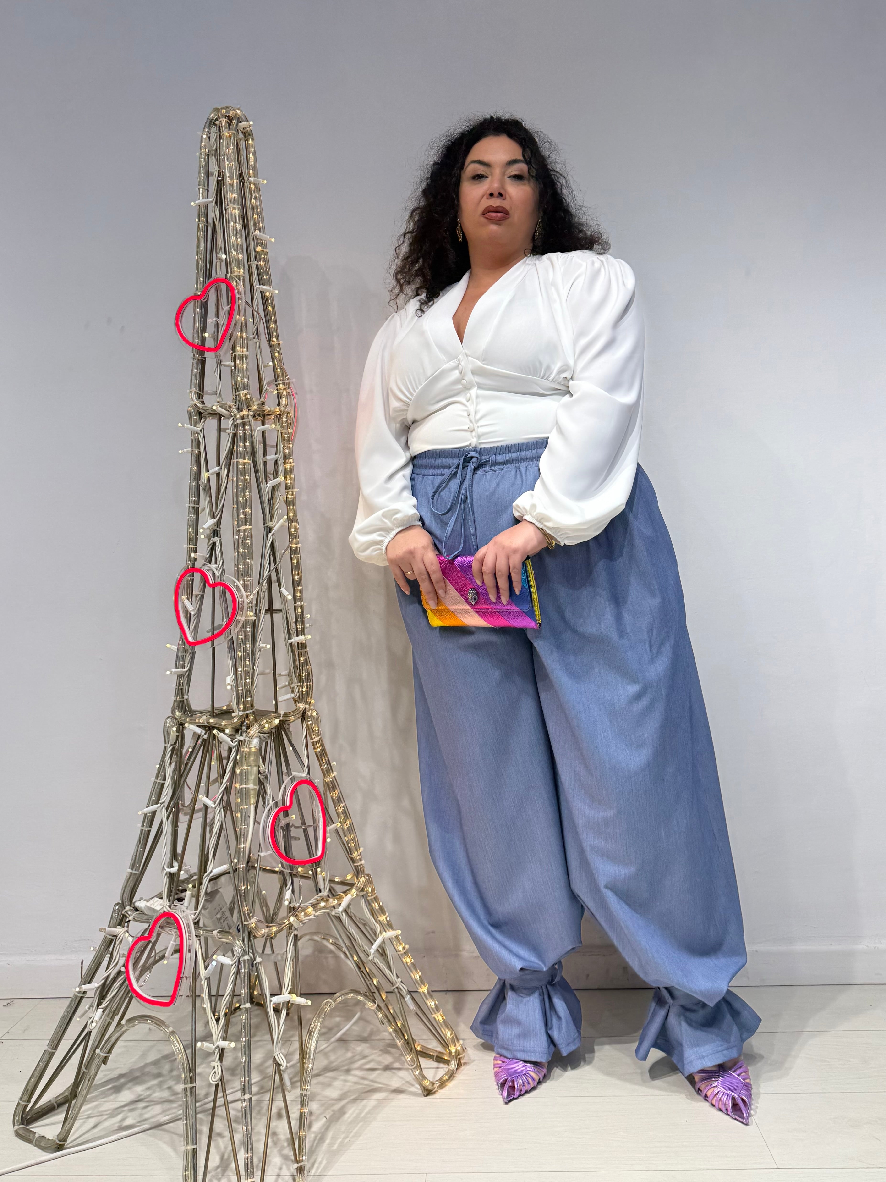 Pantaloni Candy Carta Da Zucchero