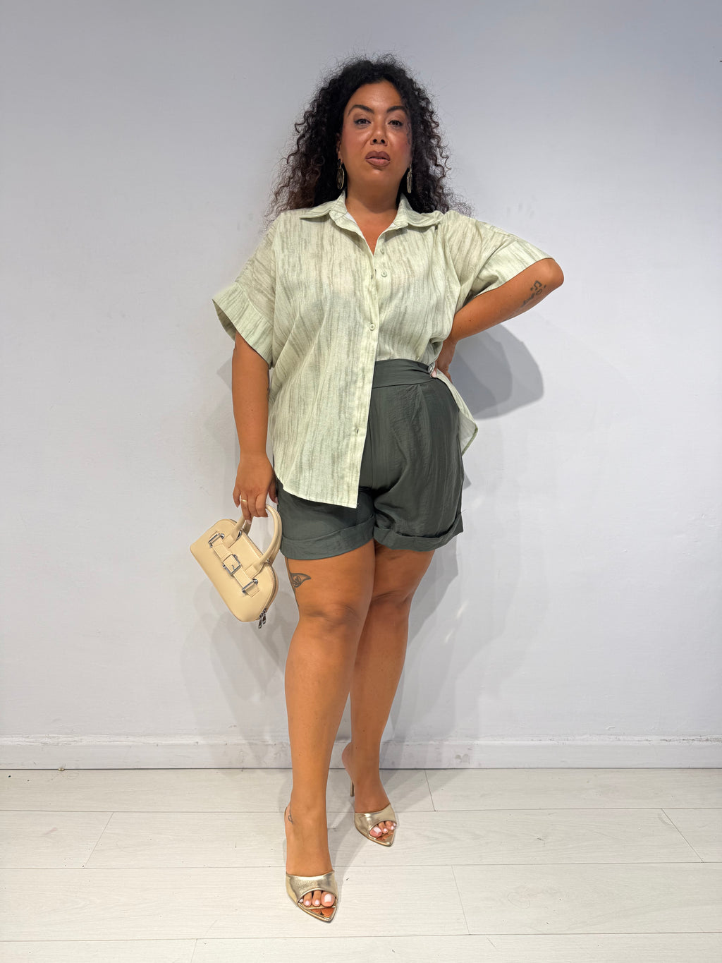 Shorts Paola Verde