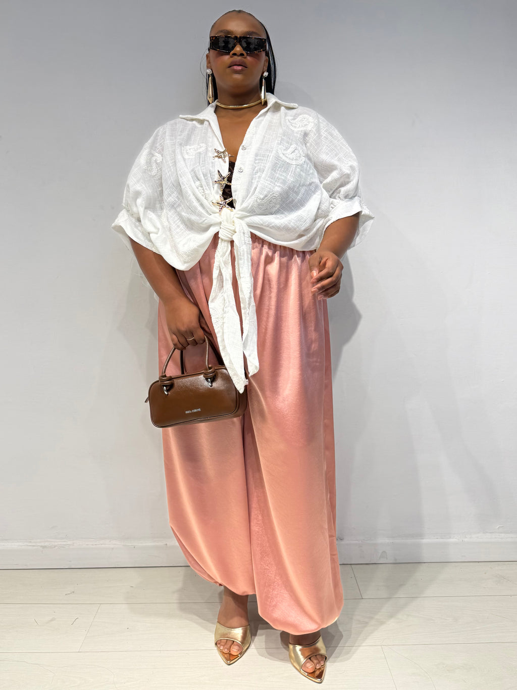 Pantaloni Aladin Rosa