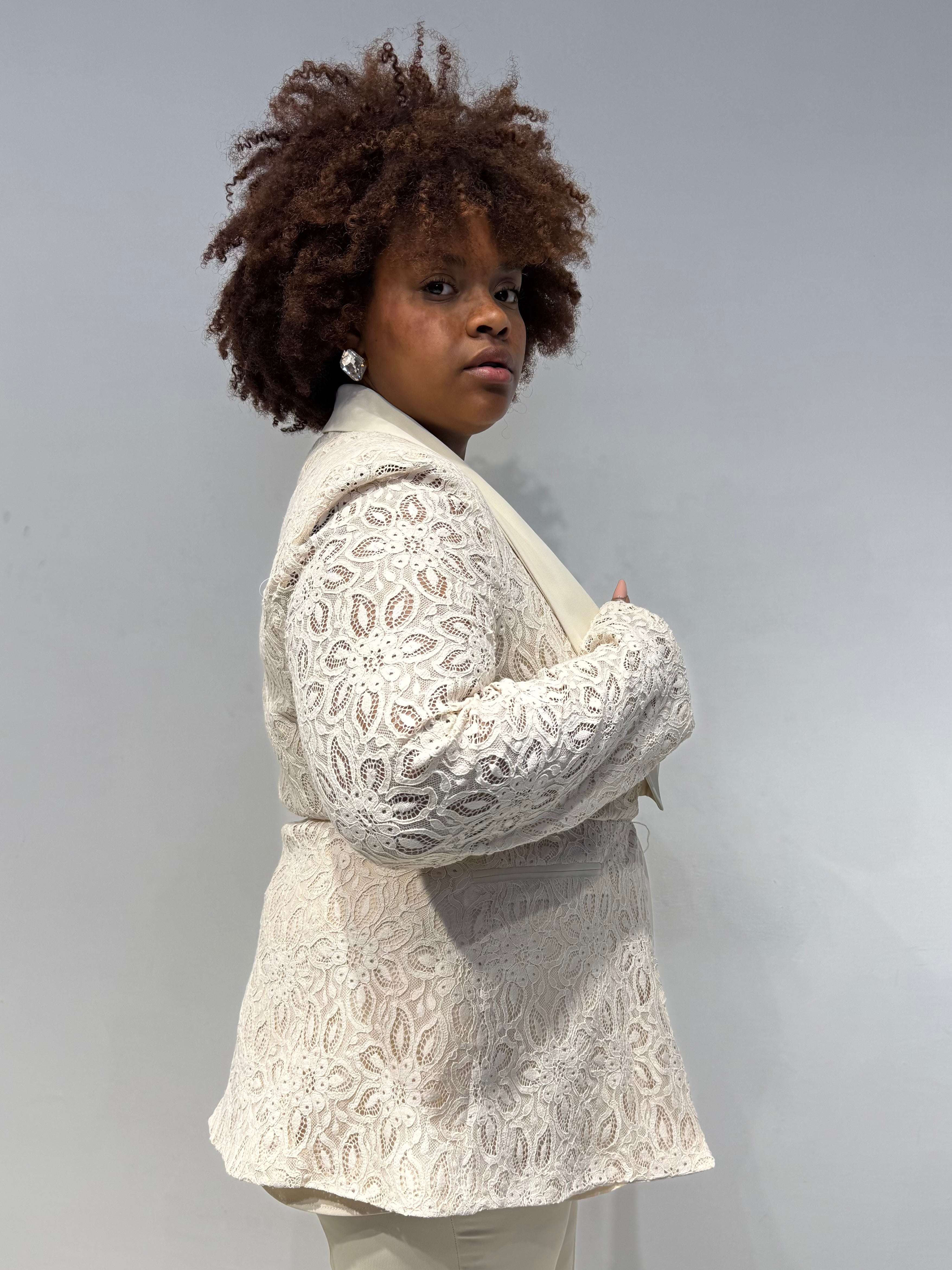 Tailleur Macramè 3 pezzi
