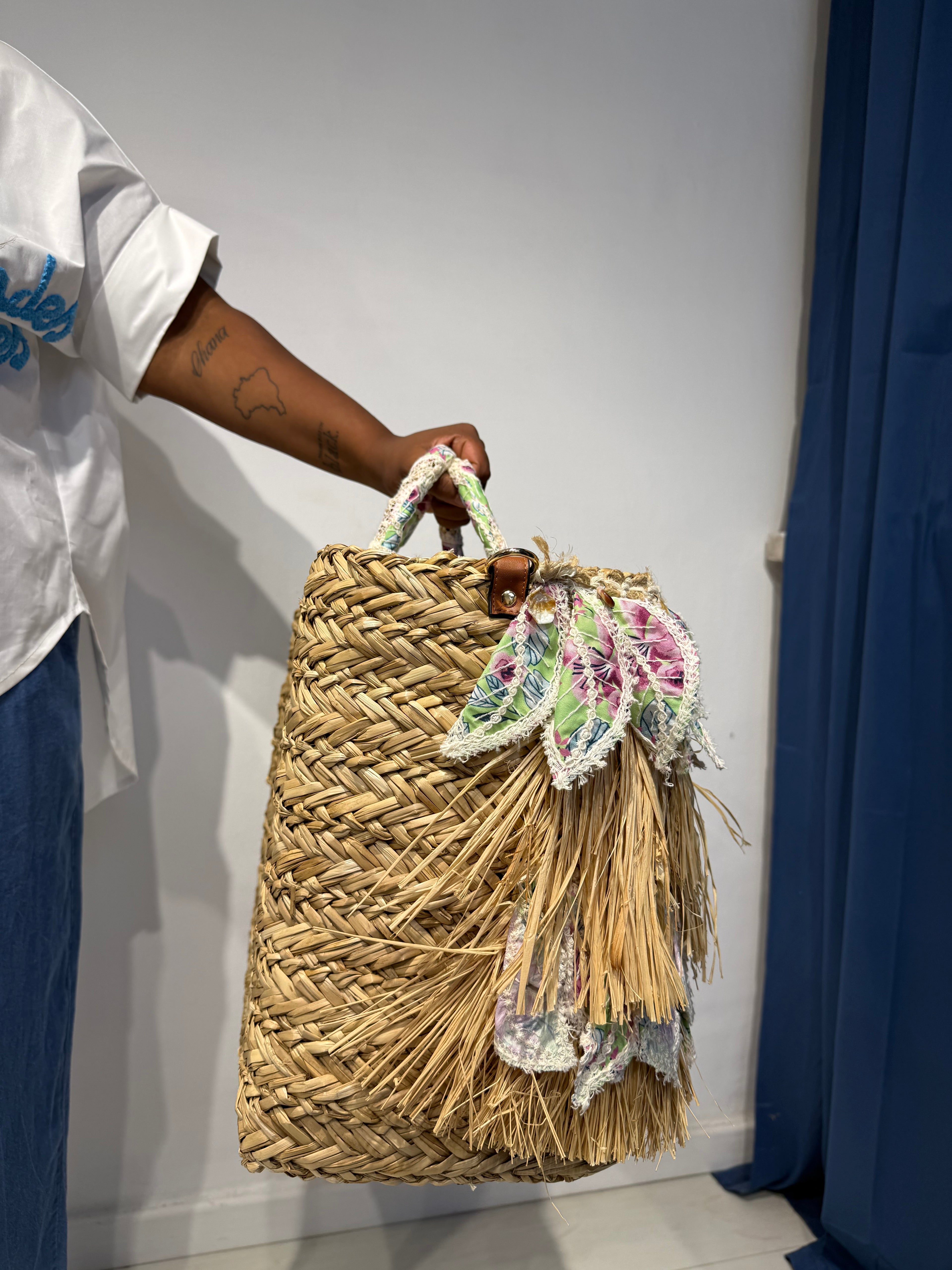 Borsa Petali Verde