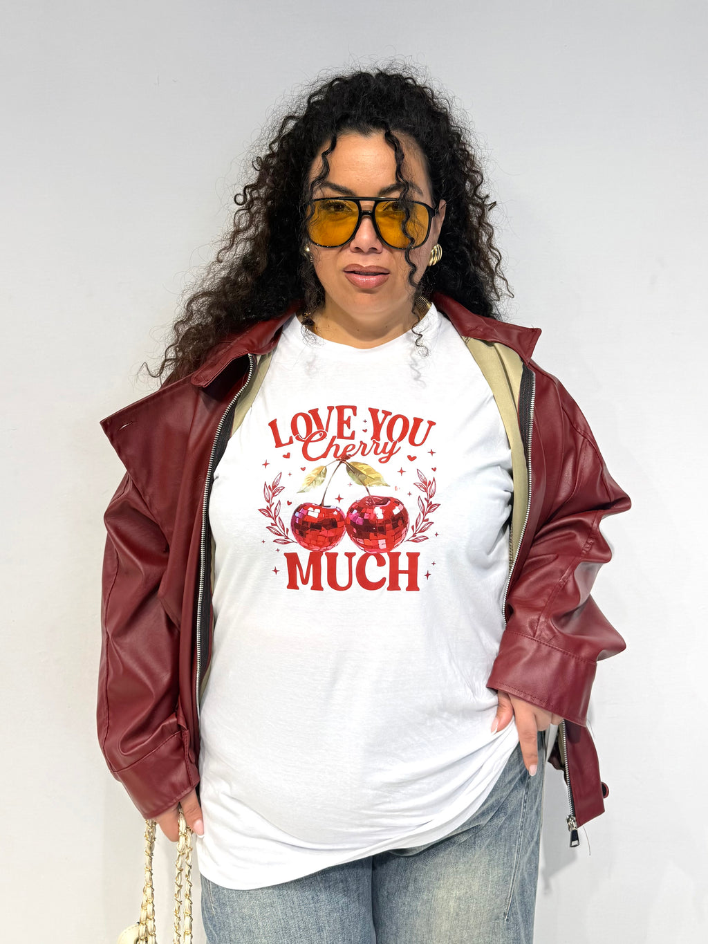 T-shirt Cherry Bianca