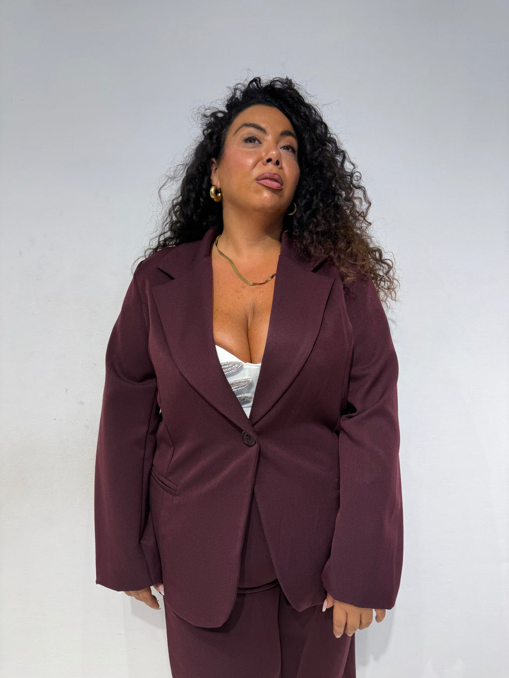 Tailleur Bea Bordeaux