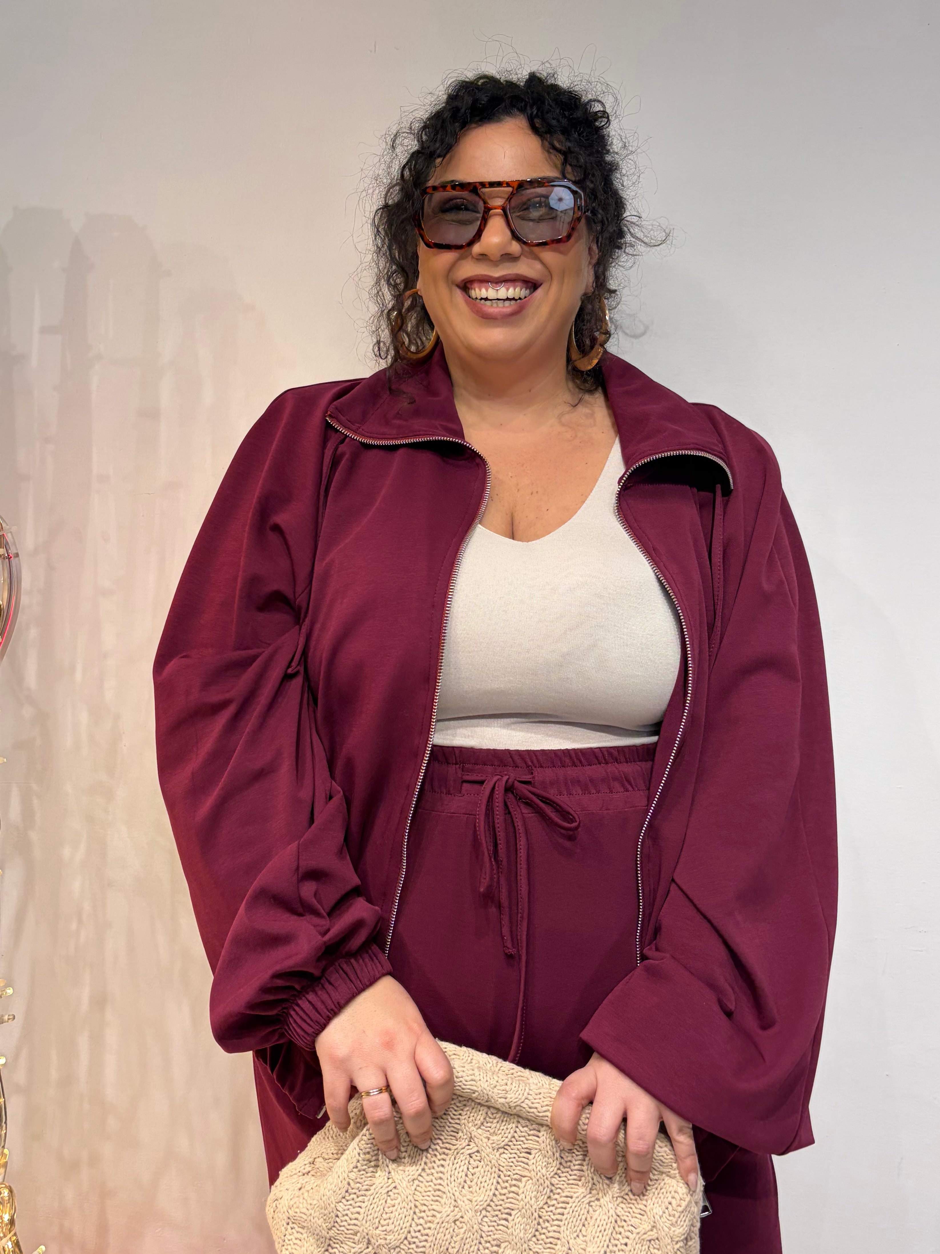 Tuta Everyday Bordeaux