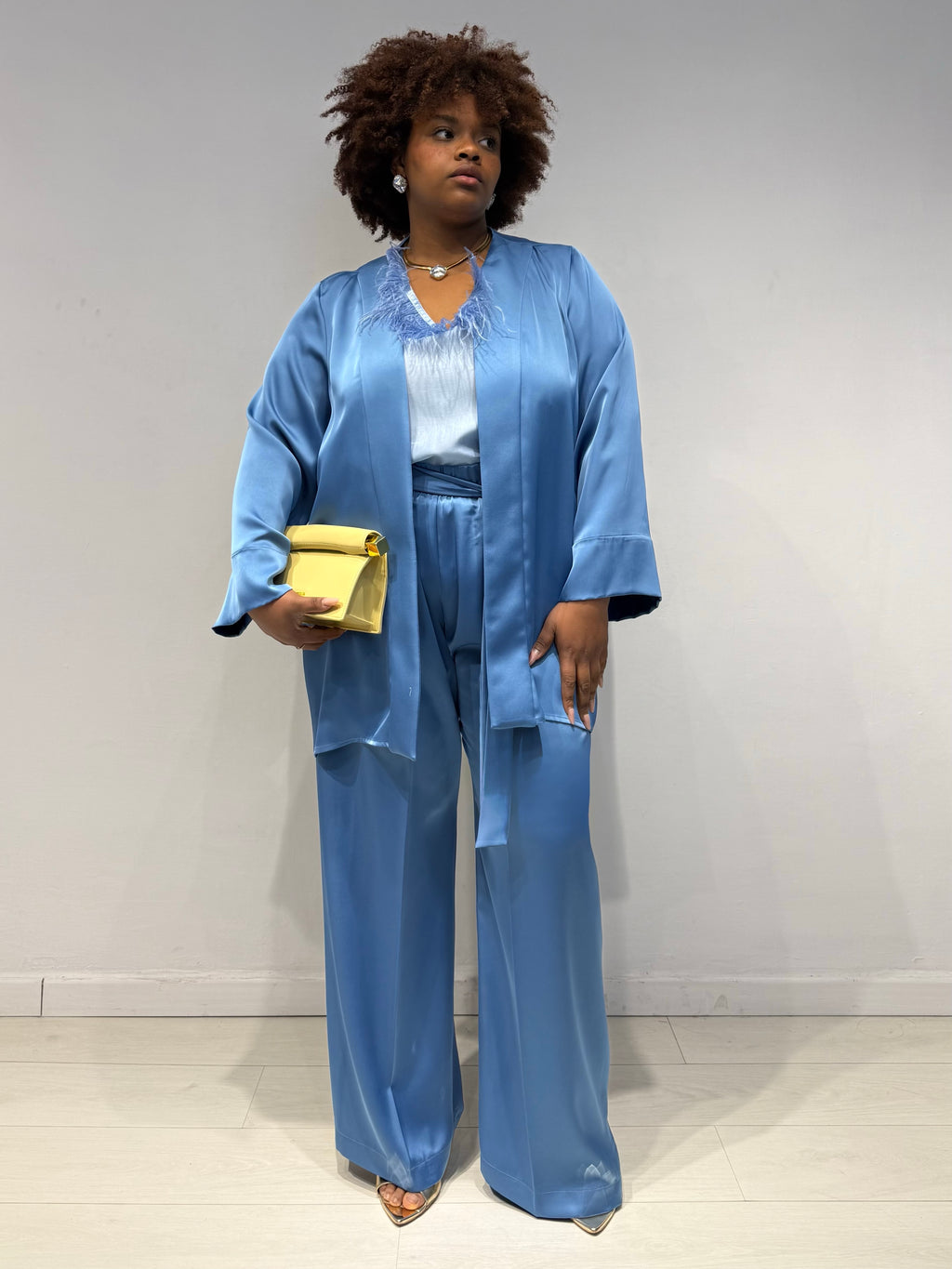 Coordinato Blu Celeste