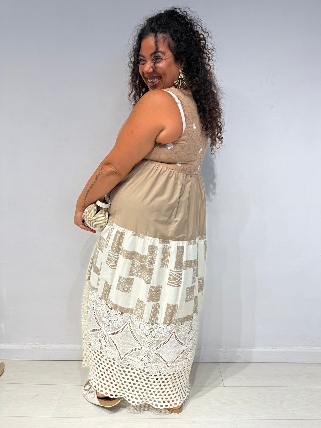 Abito Olimpia Beige