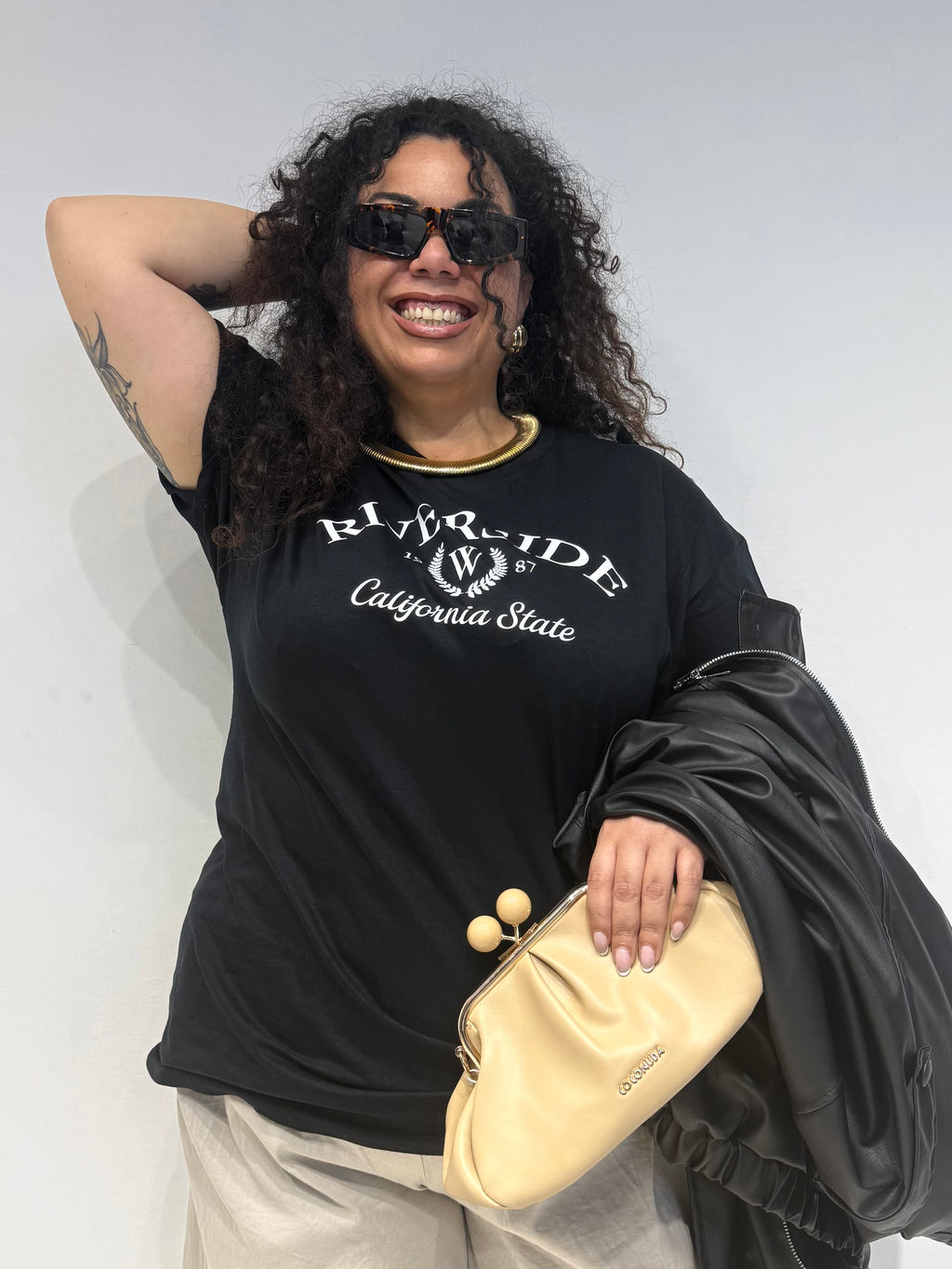 T-shirt Riverside Nera